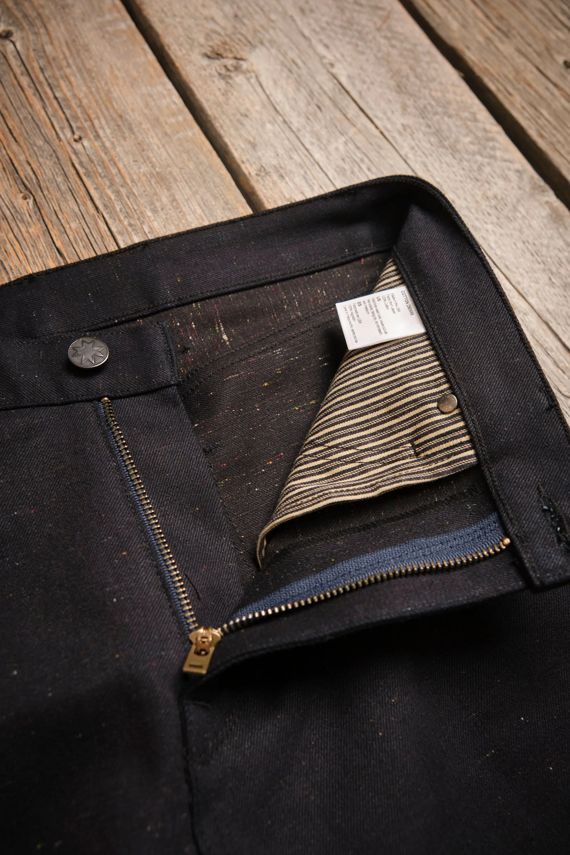 Wilkes Western 14 Ounce Raw Fleck Denim sold by Freenote Cloth product image thumbnail 3