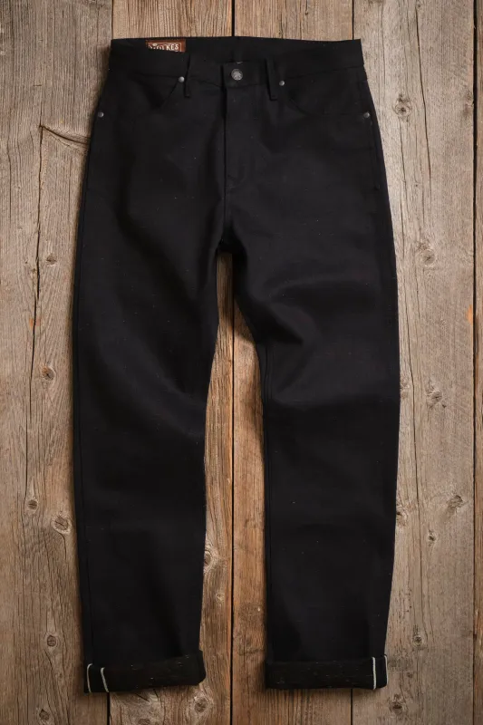 Wilkes Western 14 Ounce Raw Fleck Denim sold by Freenote Cloth