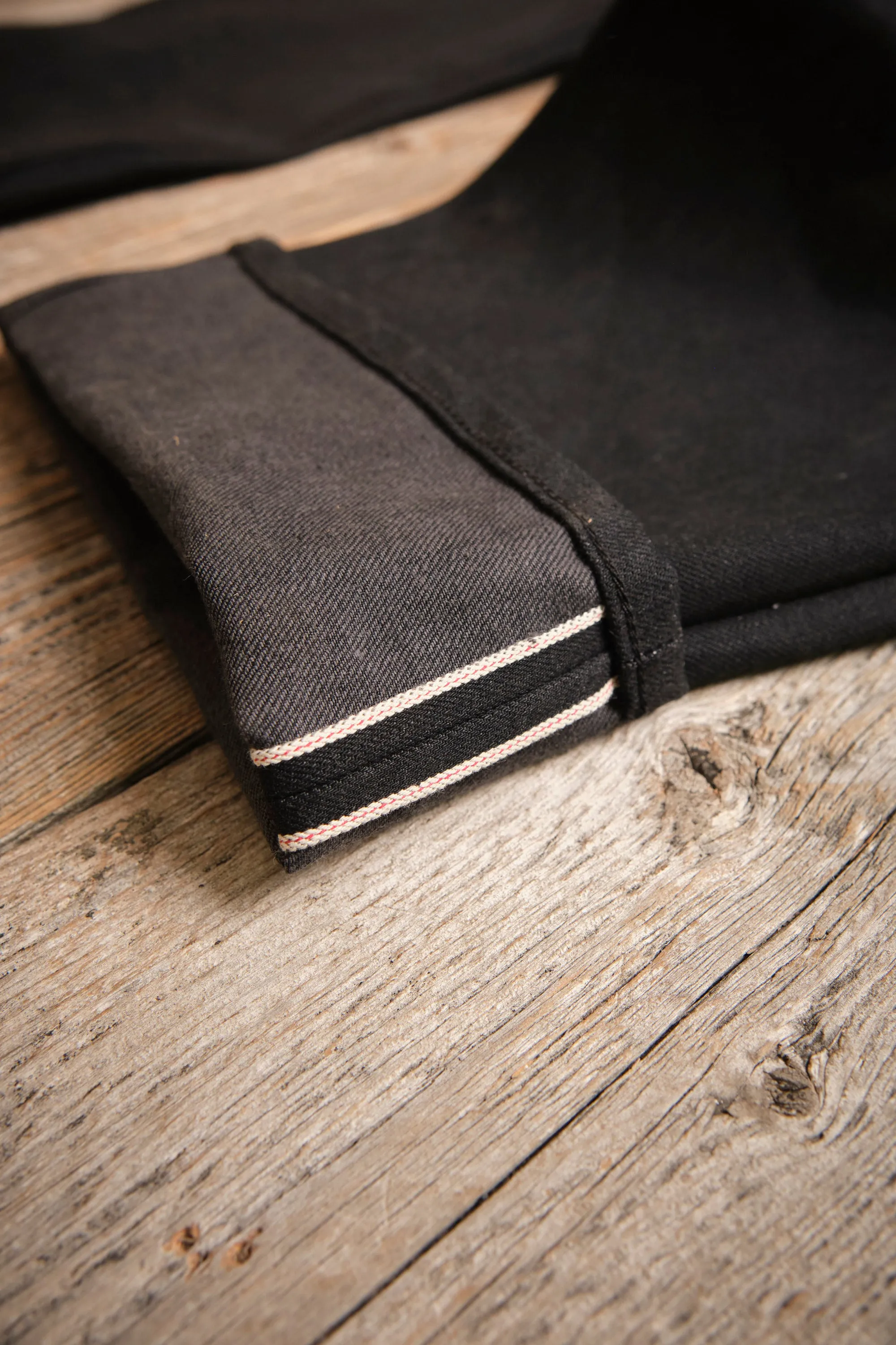 Modesto 14.25 Ounce Black Grey Denim sold by Freenote Cloth product image thumbnail 2