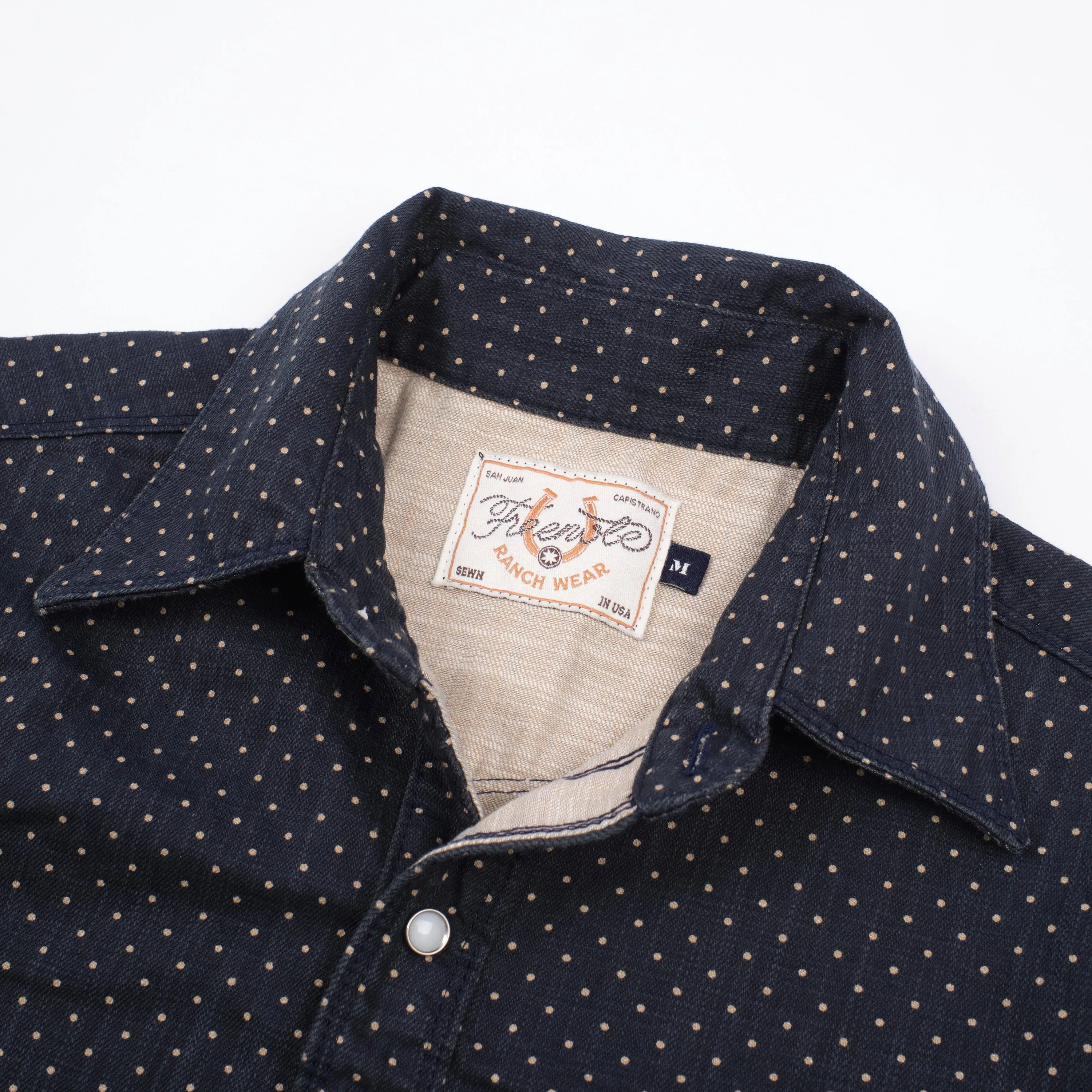 Bodie Navy Polkadot sold by Freenote Cloth product image thumbnail 3