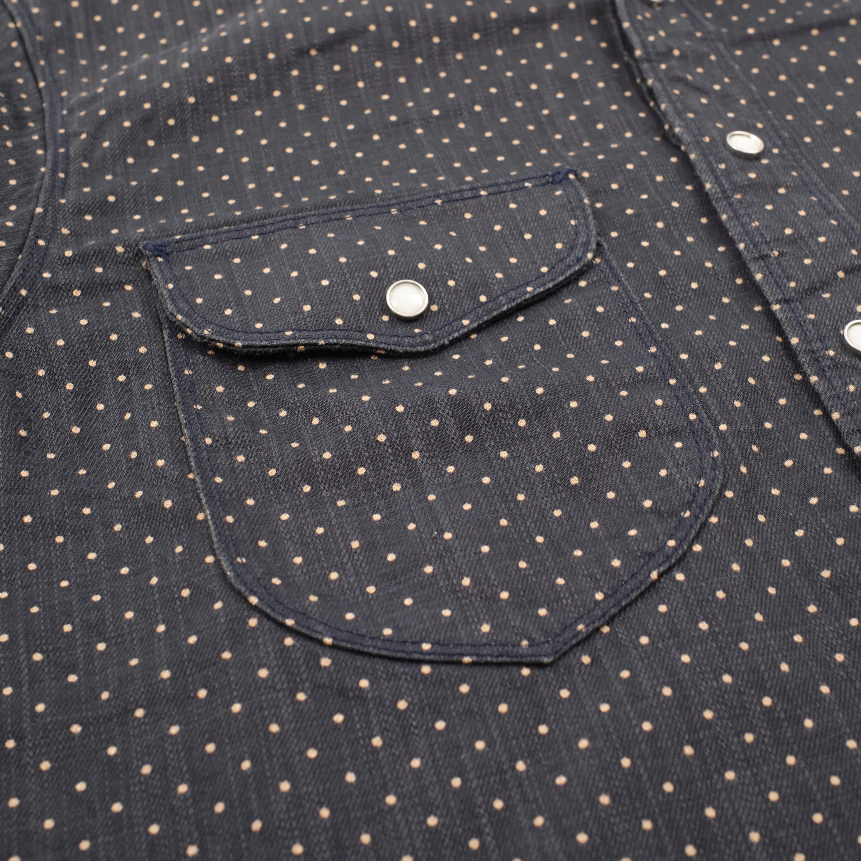 Bodie Navy Polkadot sold by Freenote Cloth product image thumbnail 4