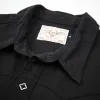 Calico S/S 9 Ounce Black sold by Freenote Cloth