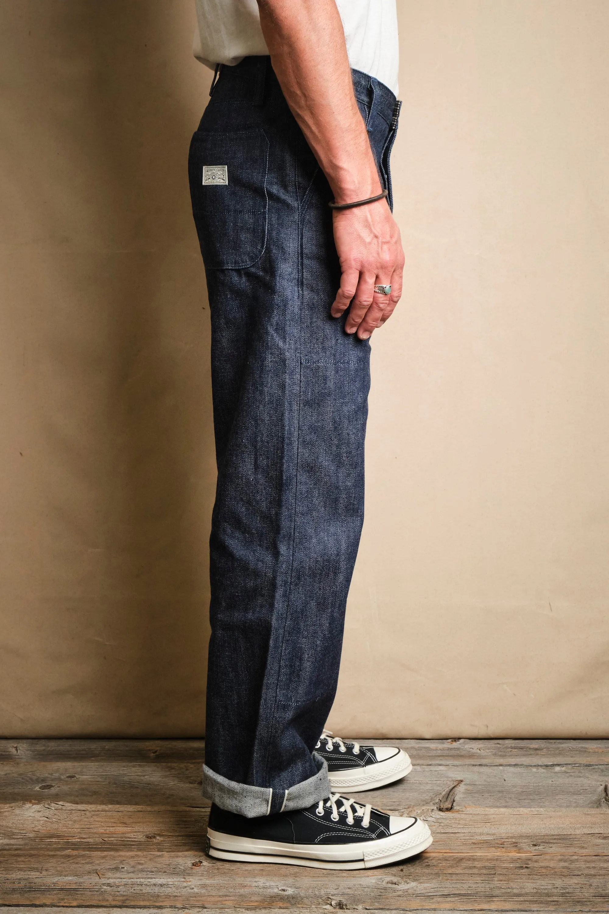 Ortega Pant 13 Ounce Denim sold by Freenote Cloth product image thumbnail 3