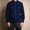 Packard Indigo Corduroy sold by Freenote Cloth