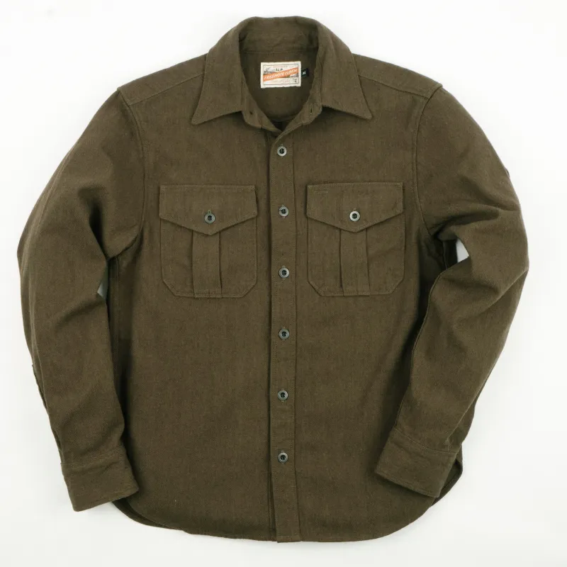 Kamas Olive Wool sold by Freenote Cloth