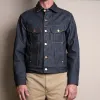 High Low Denim Jacket Broken Twill sold by Freenote Cloth