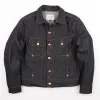 High Low Denim Jacket Broken Twill sold by Freenote Cloth