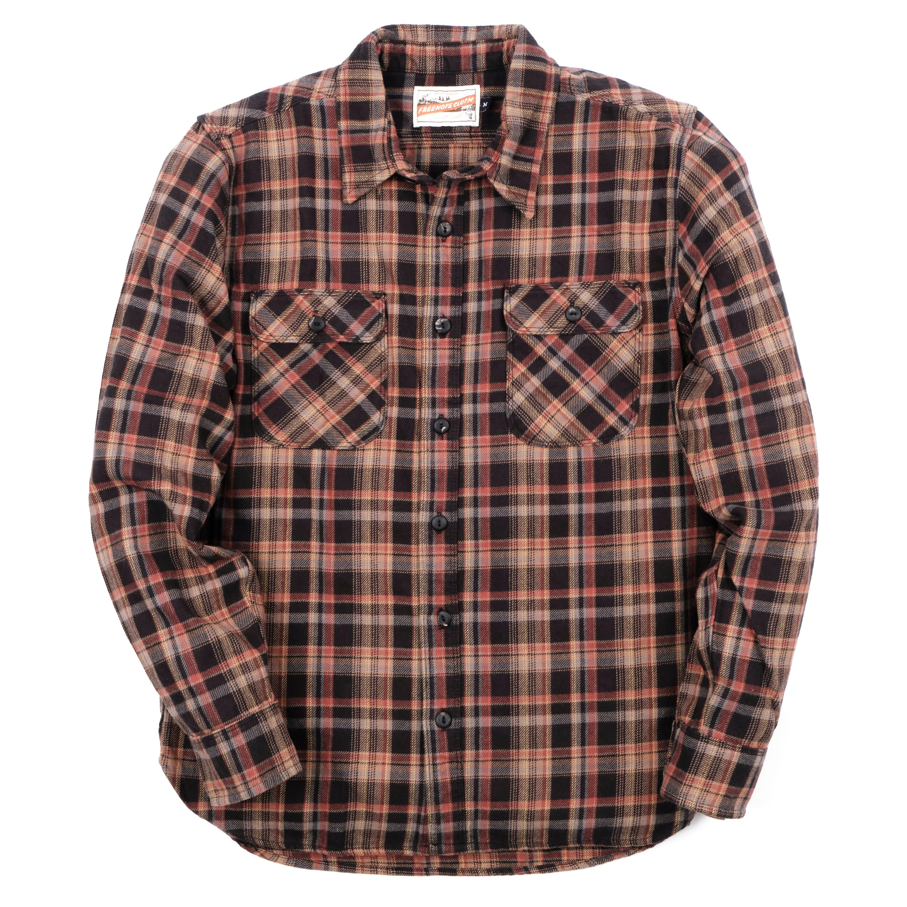 Jepson Black Plaid sold by Freenote Cloth
