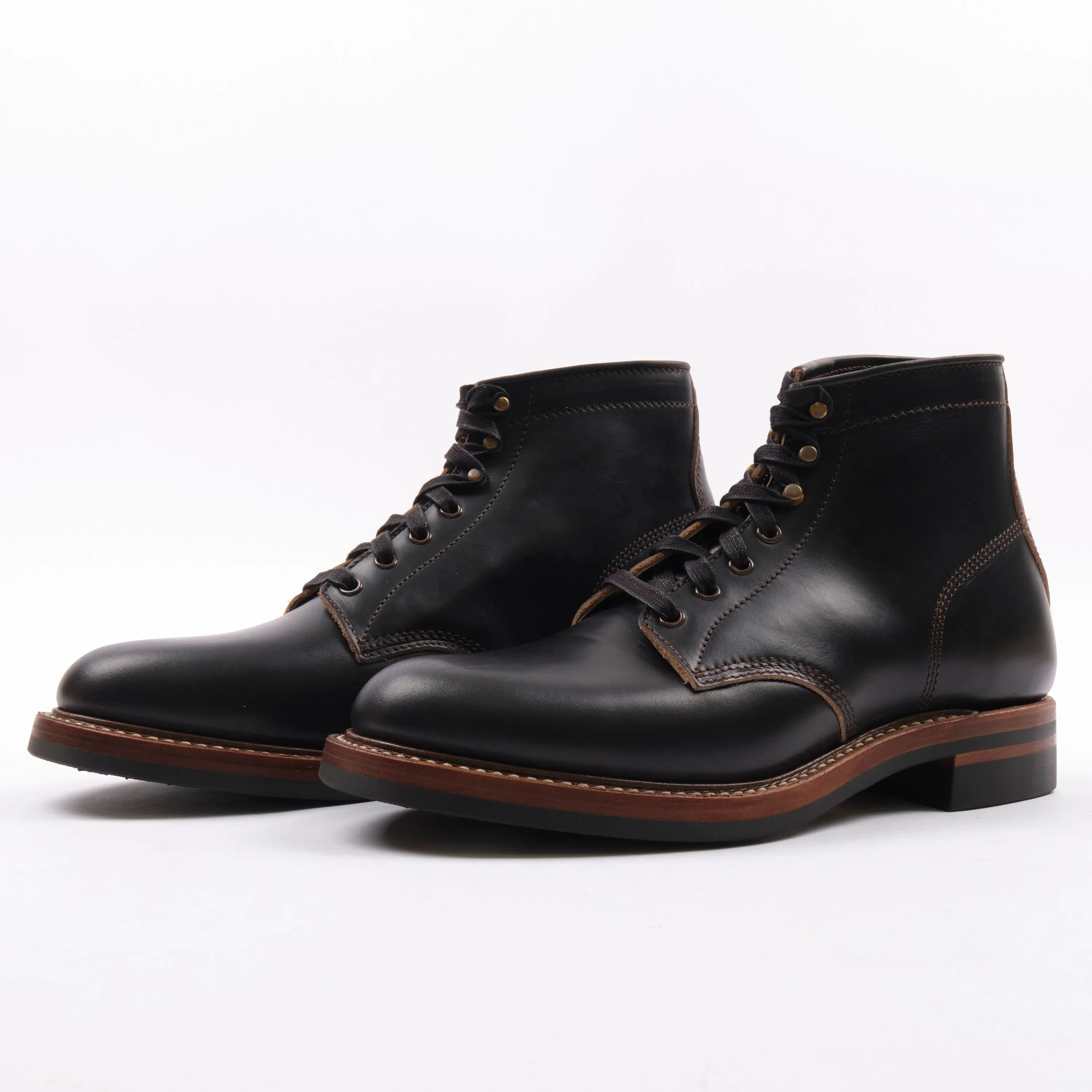 John Lofgren El Capitan Boots Black CXL sold by Freenote Cloth