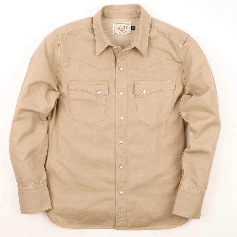 Calico Tan Denim sold by Freenote Cloth