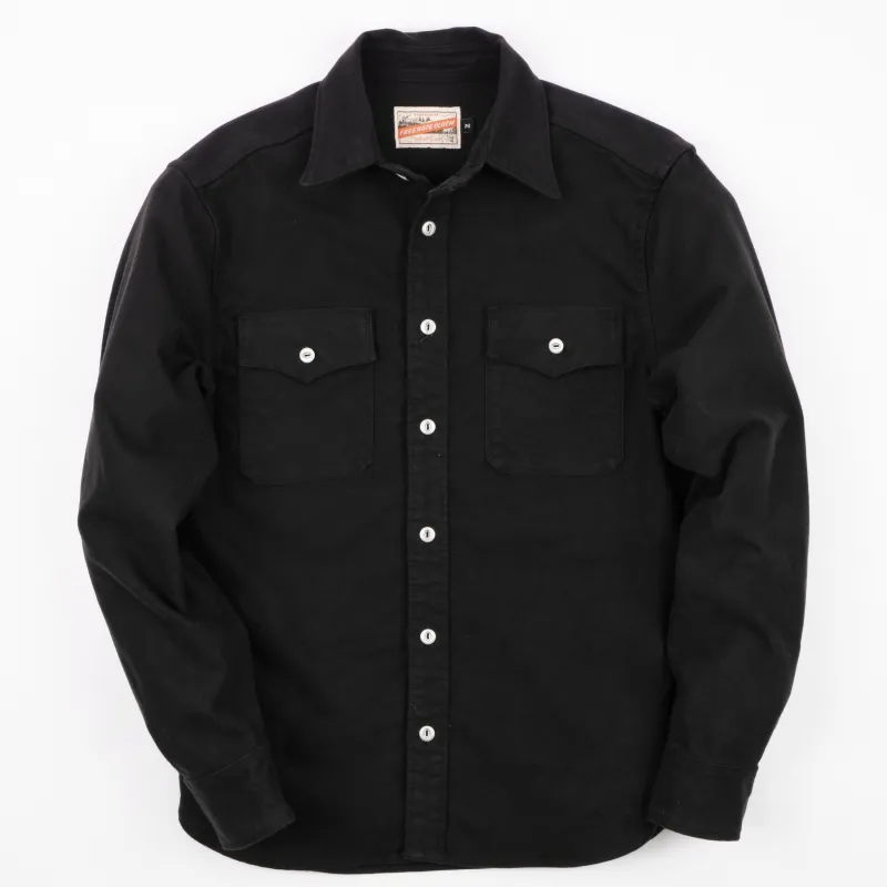 Scout Moleskin Black sold by Freenote Cloth