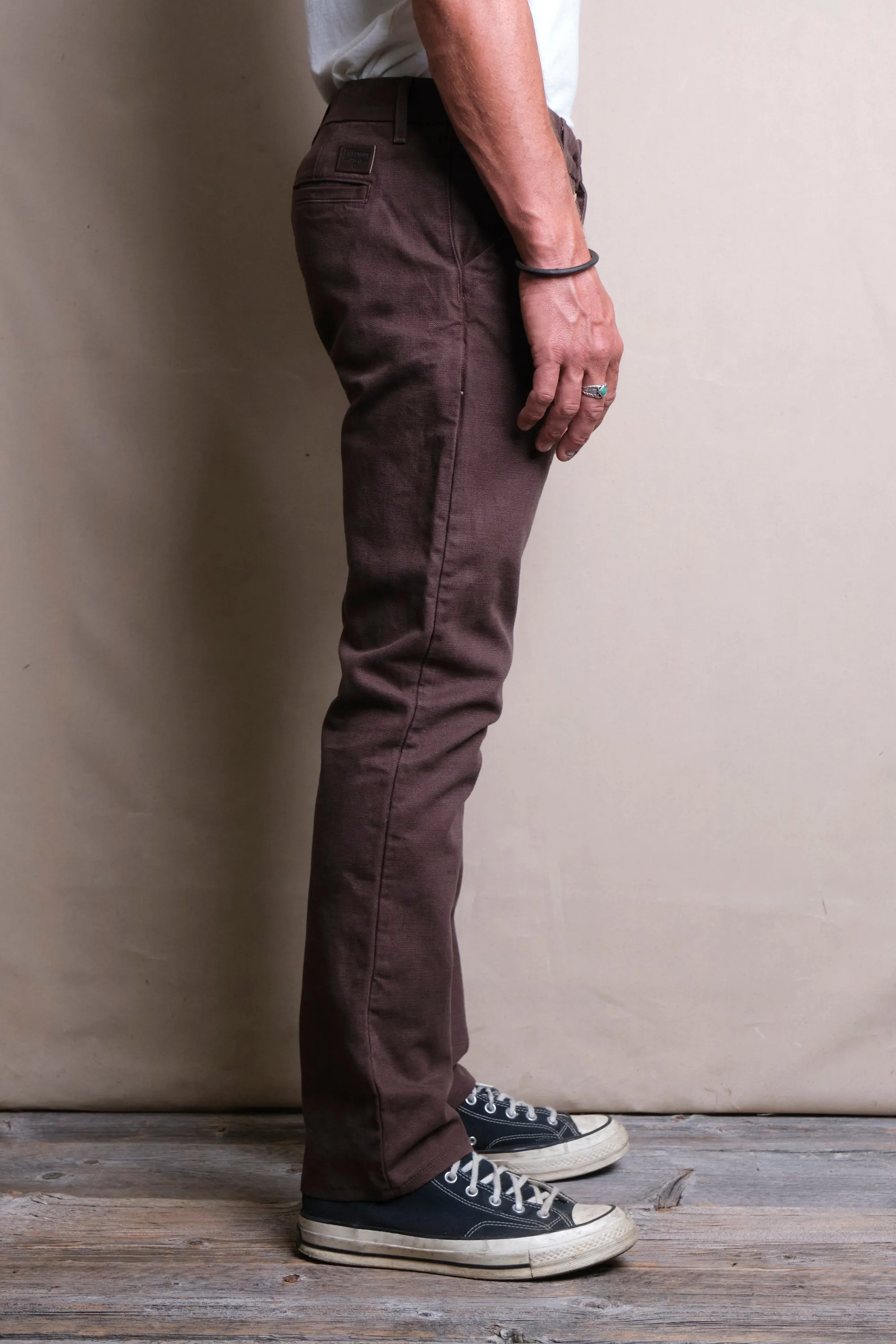 Workers Chino Slim Fit 14 Ounce Slub Bark sold by Freenote Cloth product image thumbnail 3