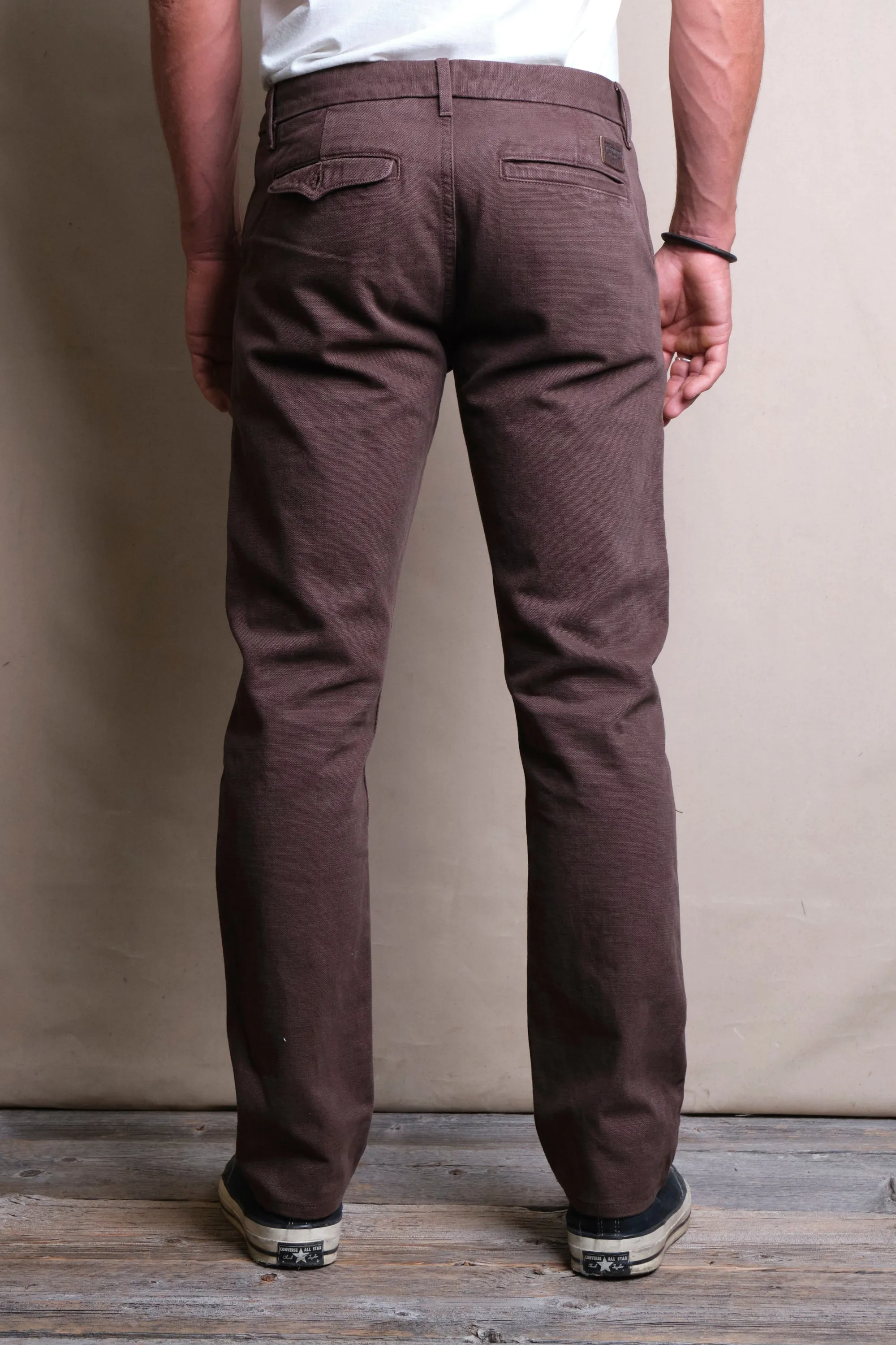 Workers Chino Slim Fit 14 Ounce Slub Bark sold by Freenote Cloth product image thumbnail 4