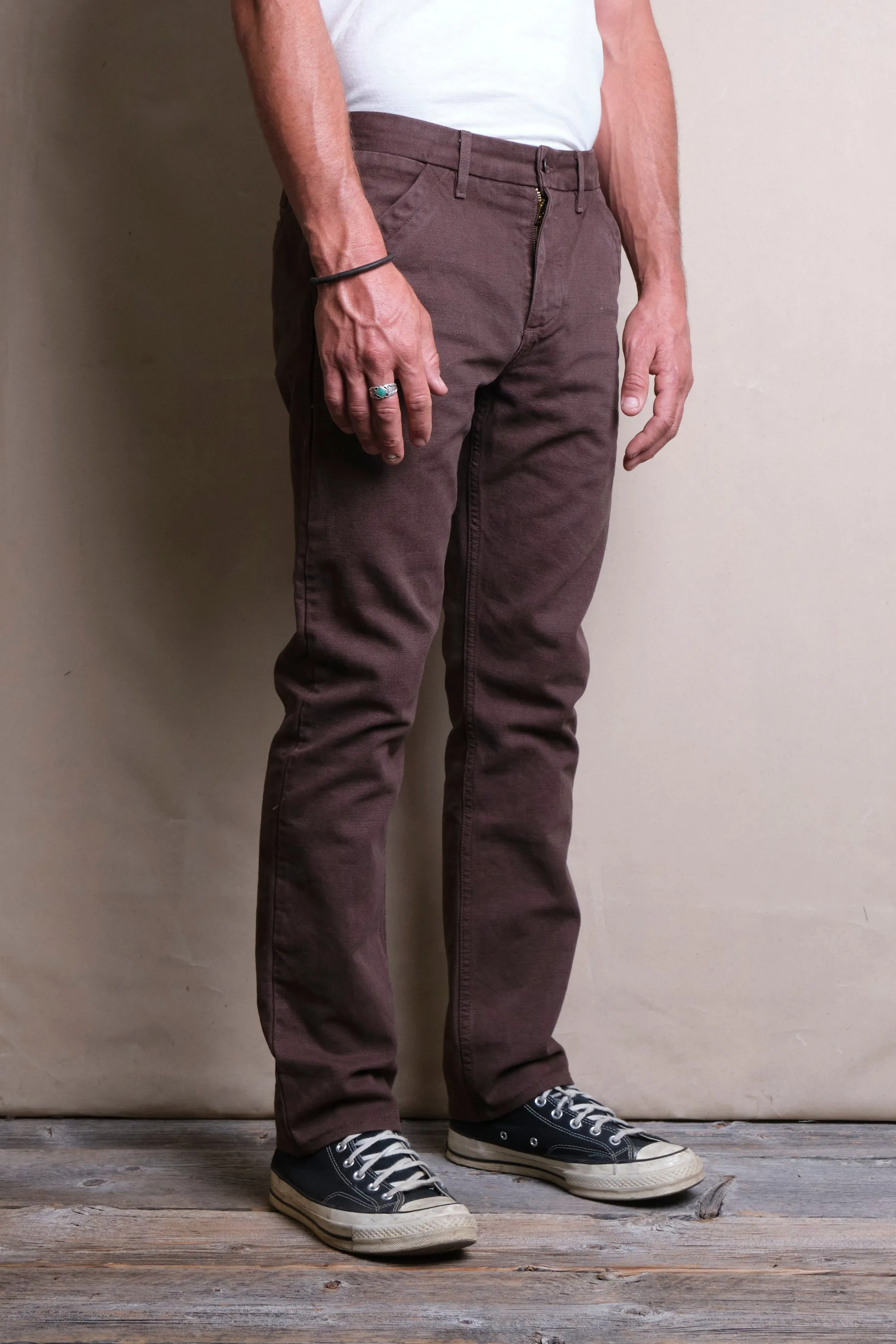 Workers Chino Slim Fit 14 Ounce Slub Bark sold by Freenote Cloth product image thumbnail 2