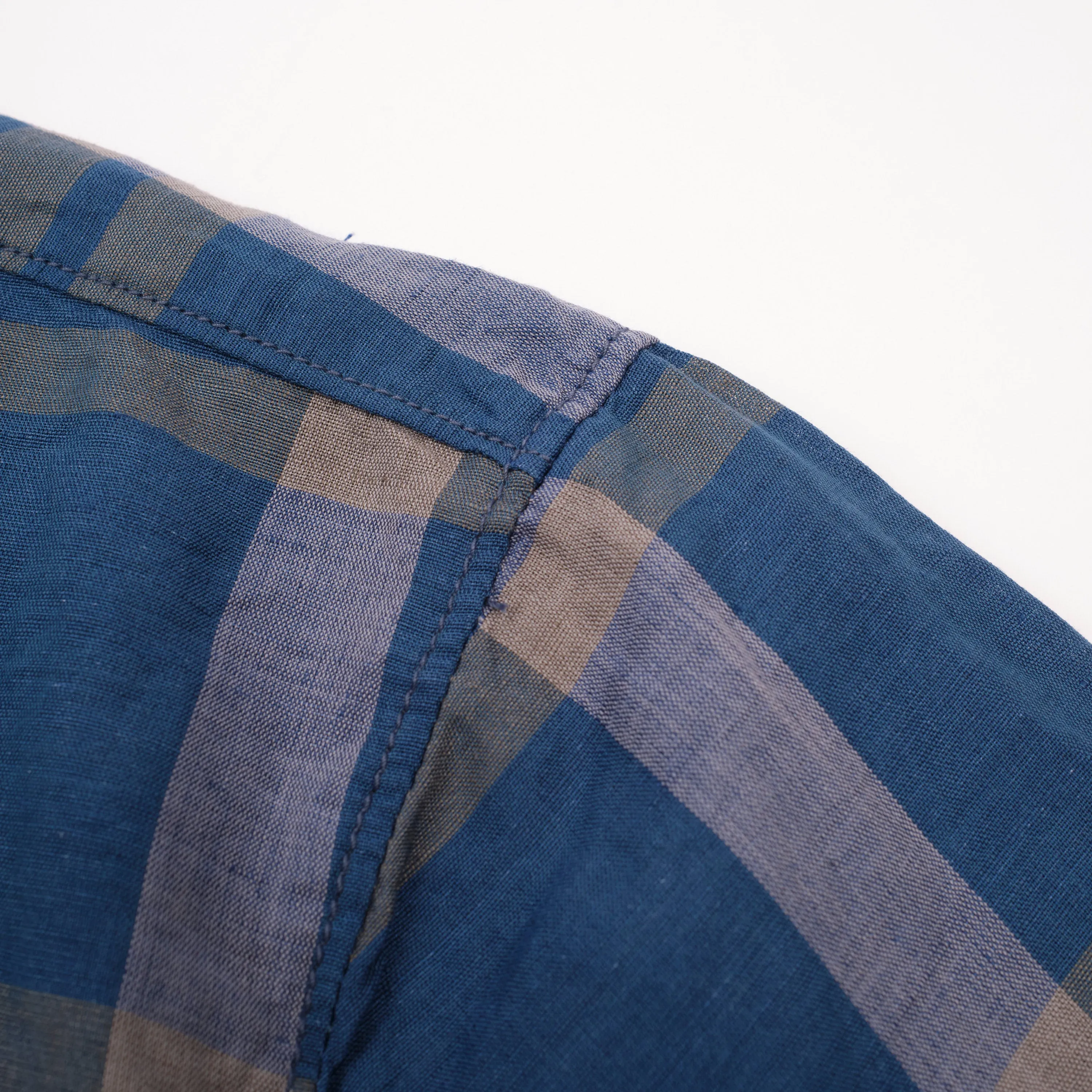 Jove Anchorage Blue Plaid sold by Freenote Cloth product image thumbnail 5