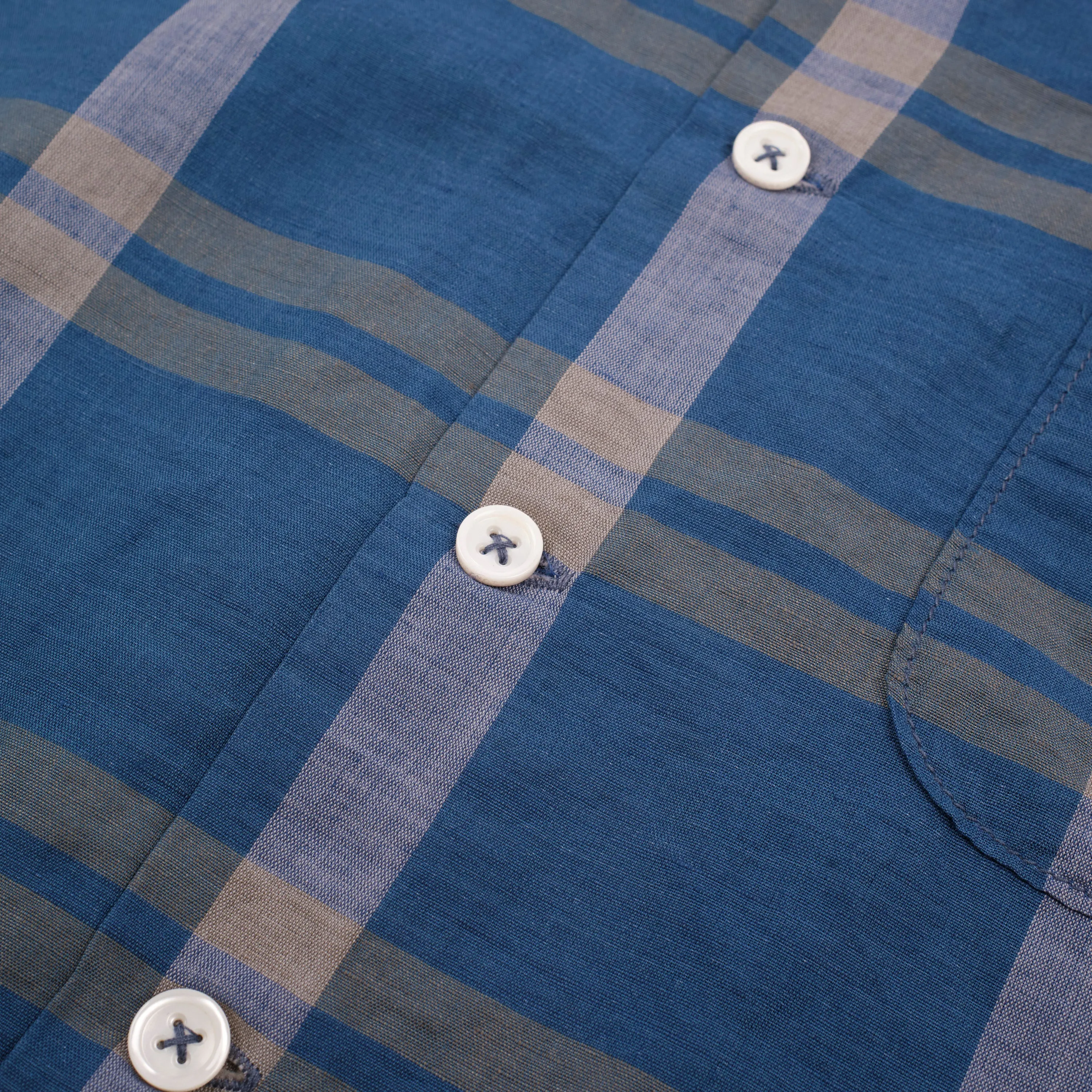 Jove Anchorage Blue Plaid sold by Freenote Cloth product image thumbnail 2