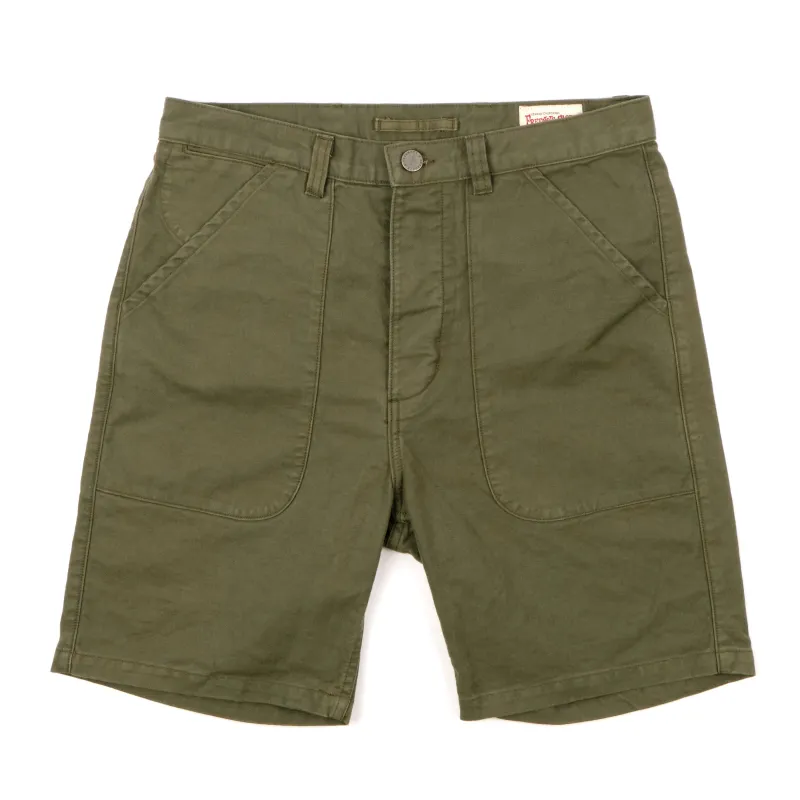 Vagabond Short Olive sold by Freenote Cloth