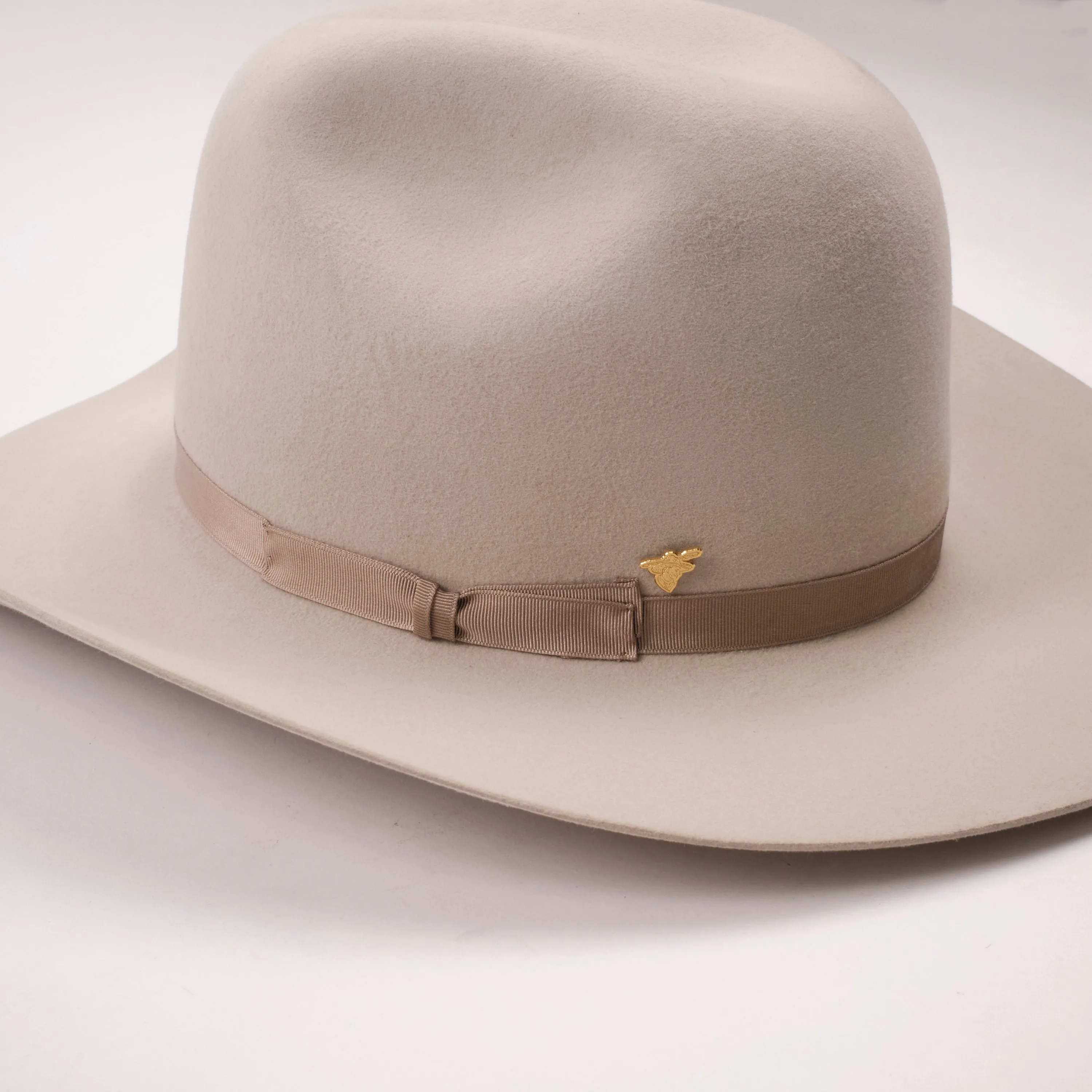 Bowman Hat Co. x Freenote Cloth Cattleman Western Hat Silverbelly sold by Freenote Cloth product image thumbnail 3