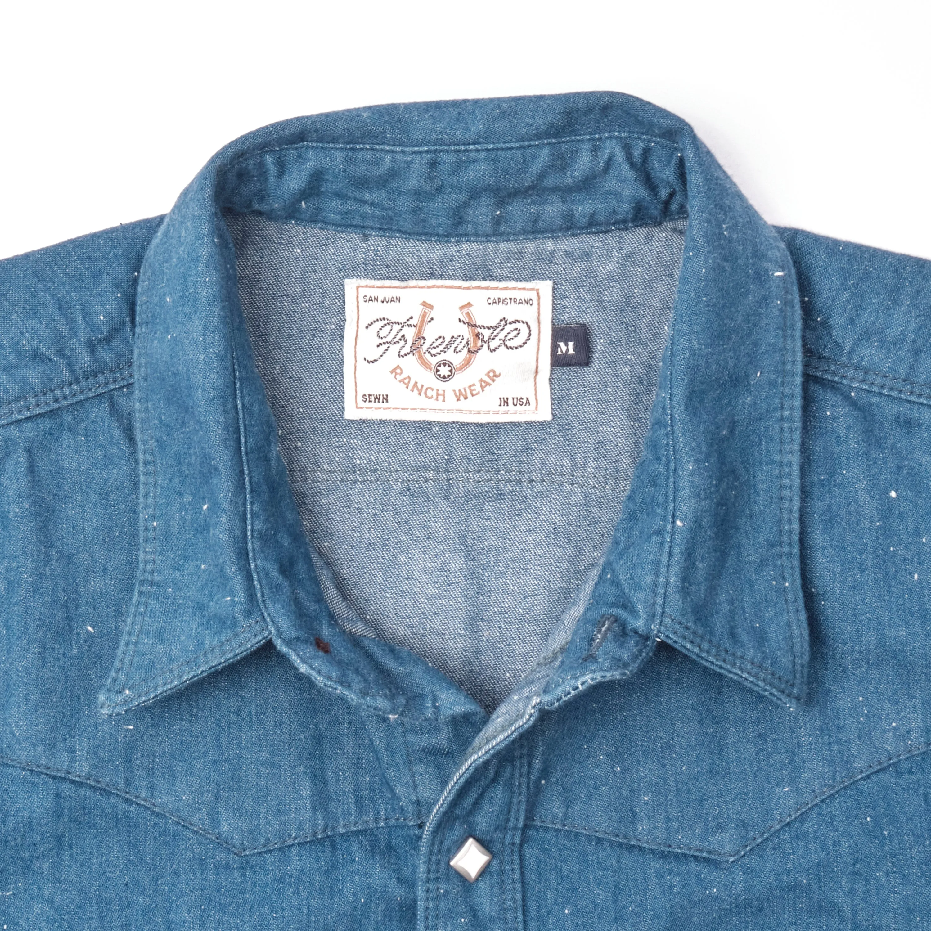 Calico <span> Pacific Blue Denim </span> sold by Freenote Cloth product image thumbnail 3