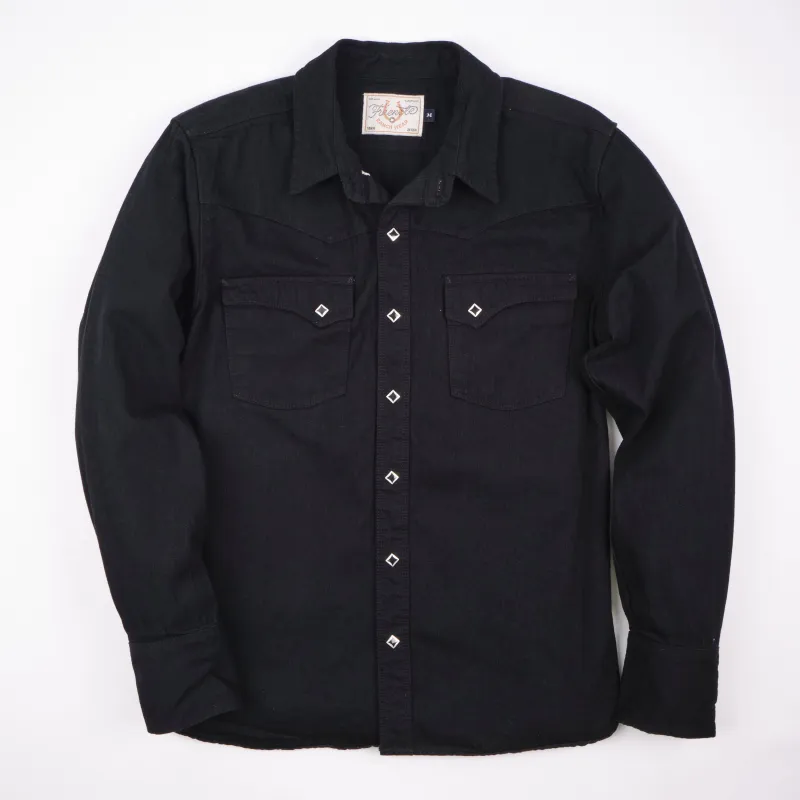 Calico 9 Ounce Black sold by Freenote Cloth
