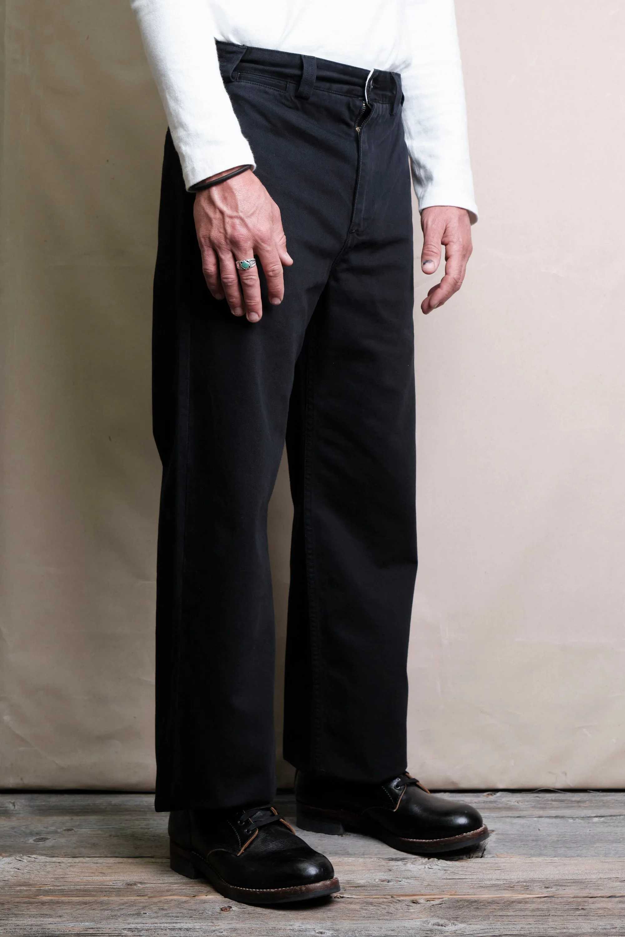 Shifter Pant 11 Ounce Black sold by Freenote Cloth product image thumbnail 2