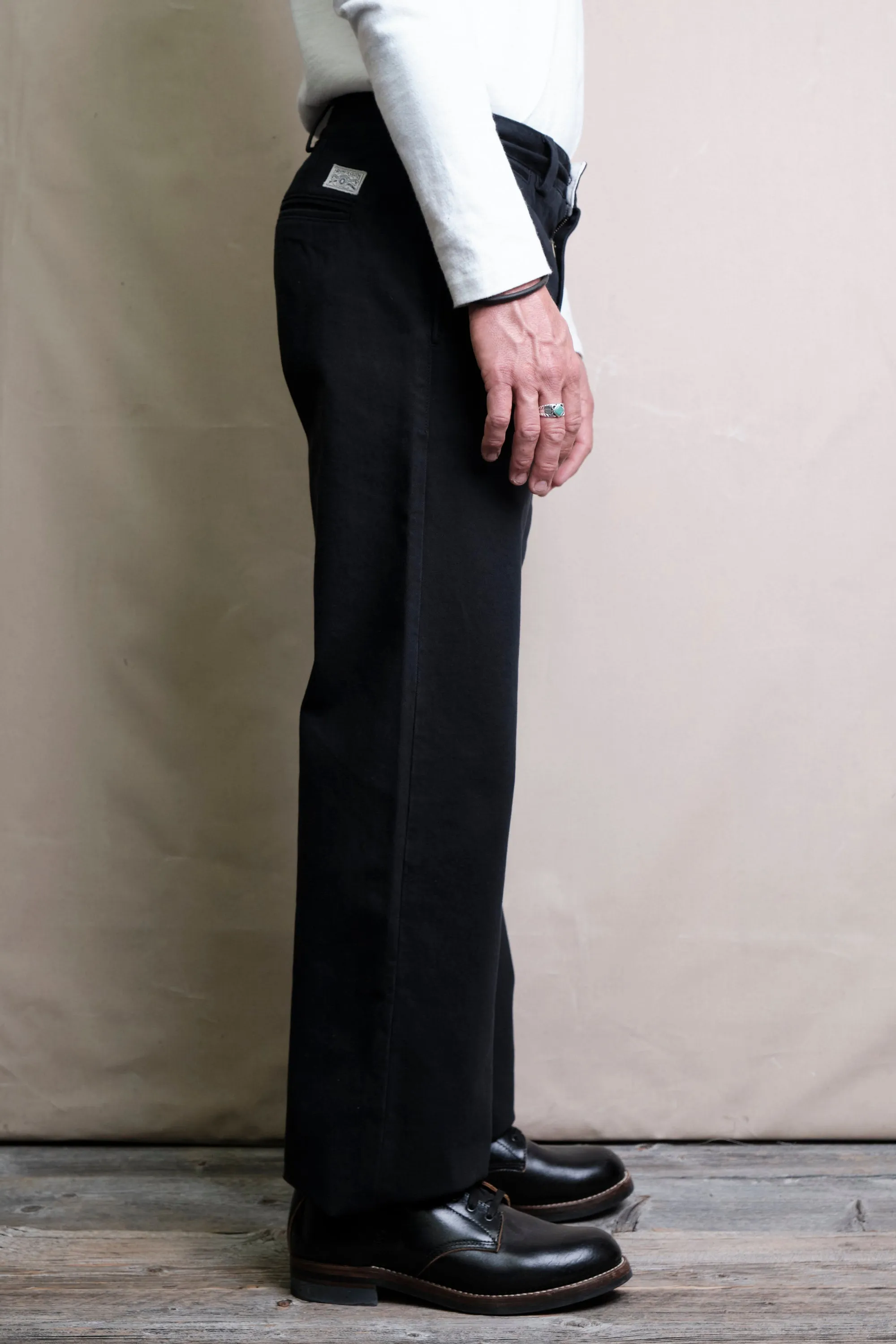 Shifter Pant 11 Ounce Black sold by Freenote Cloth product image thumbnail 3