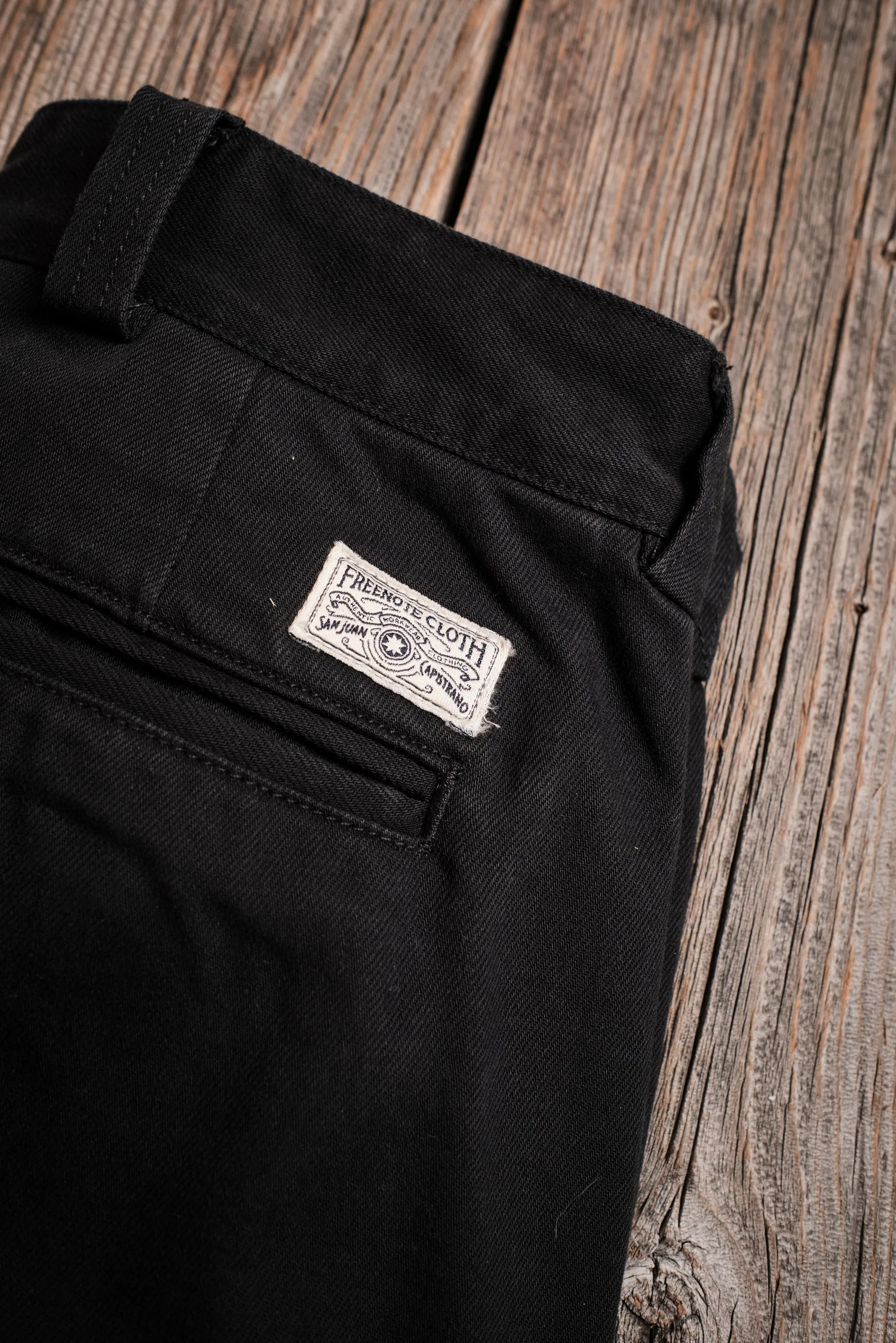 Shifter Pant 11 Ounce Black sold by Freenote Cloth product image thumbnail 5