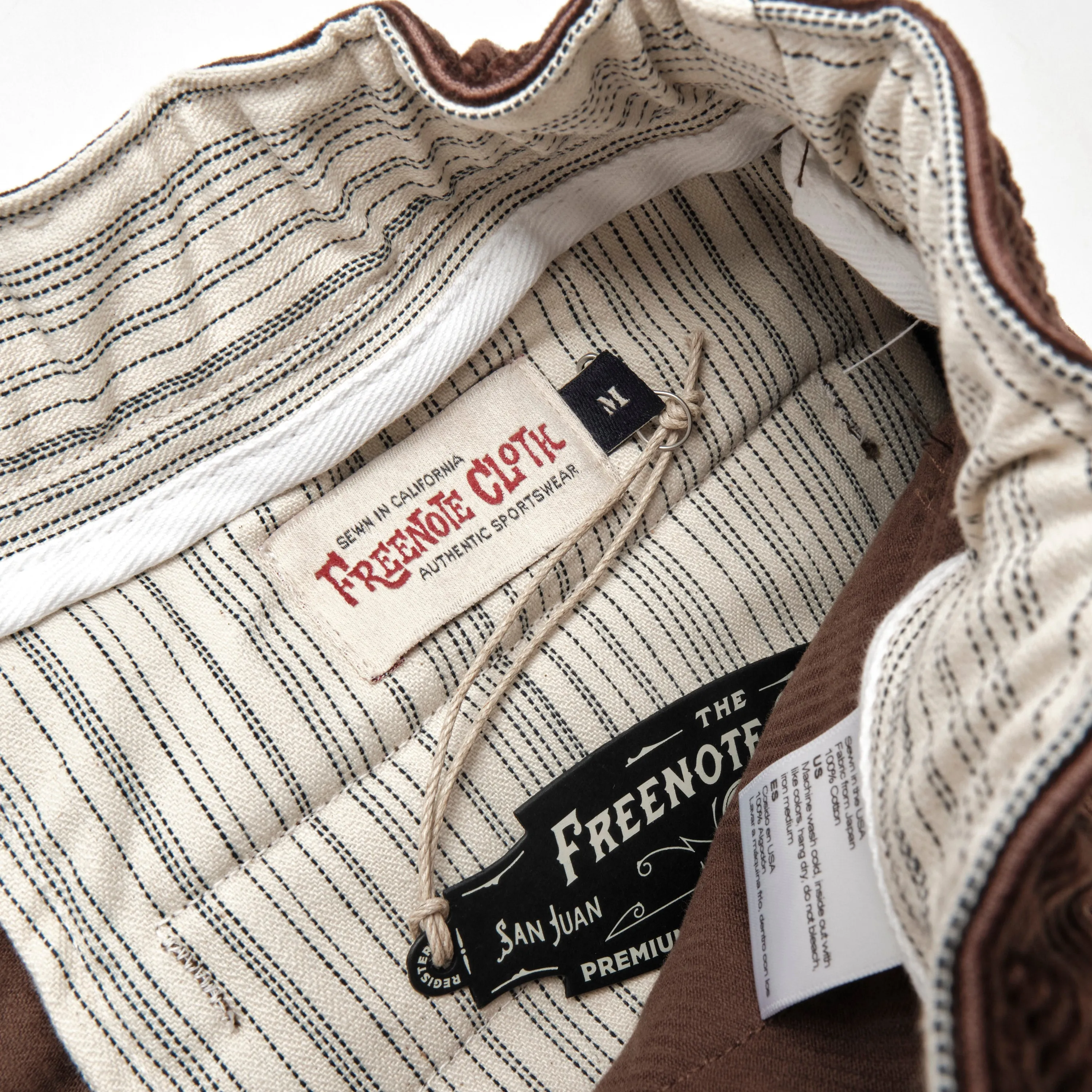 Deck Short Brown Cord sold by Freenote Cloth product image thumbnail 2