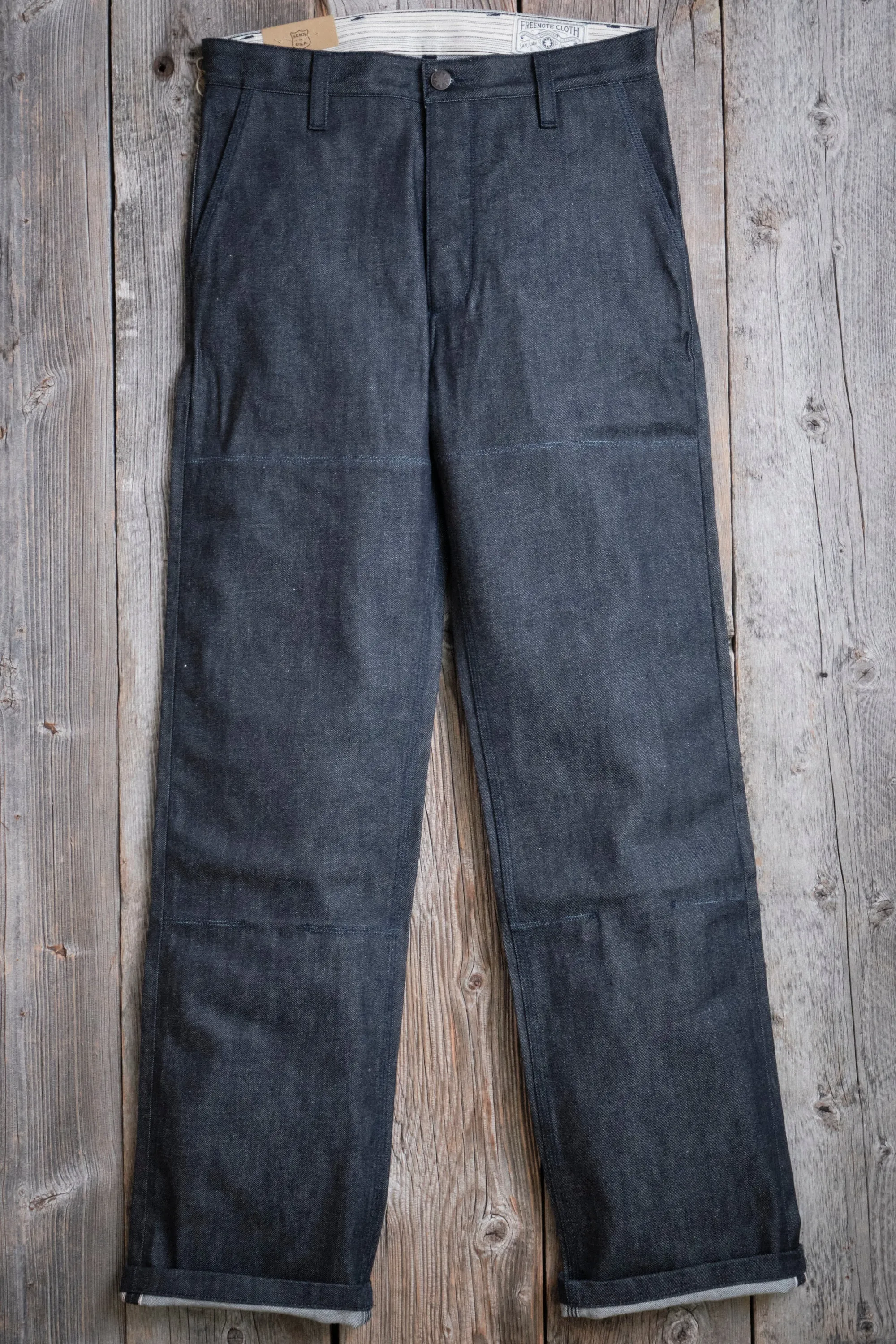 Ortega Pant 11 Ounce Denim sold by Freenote Cloth product image thumbnail 4