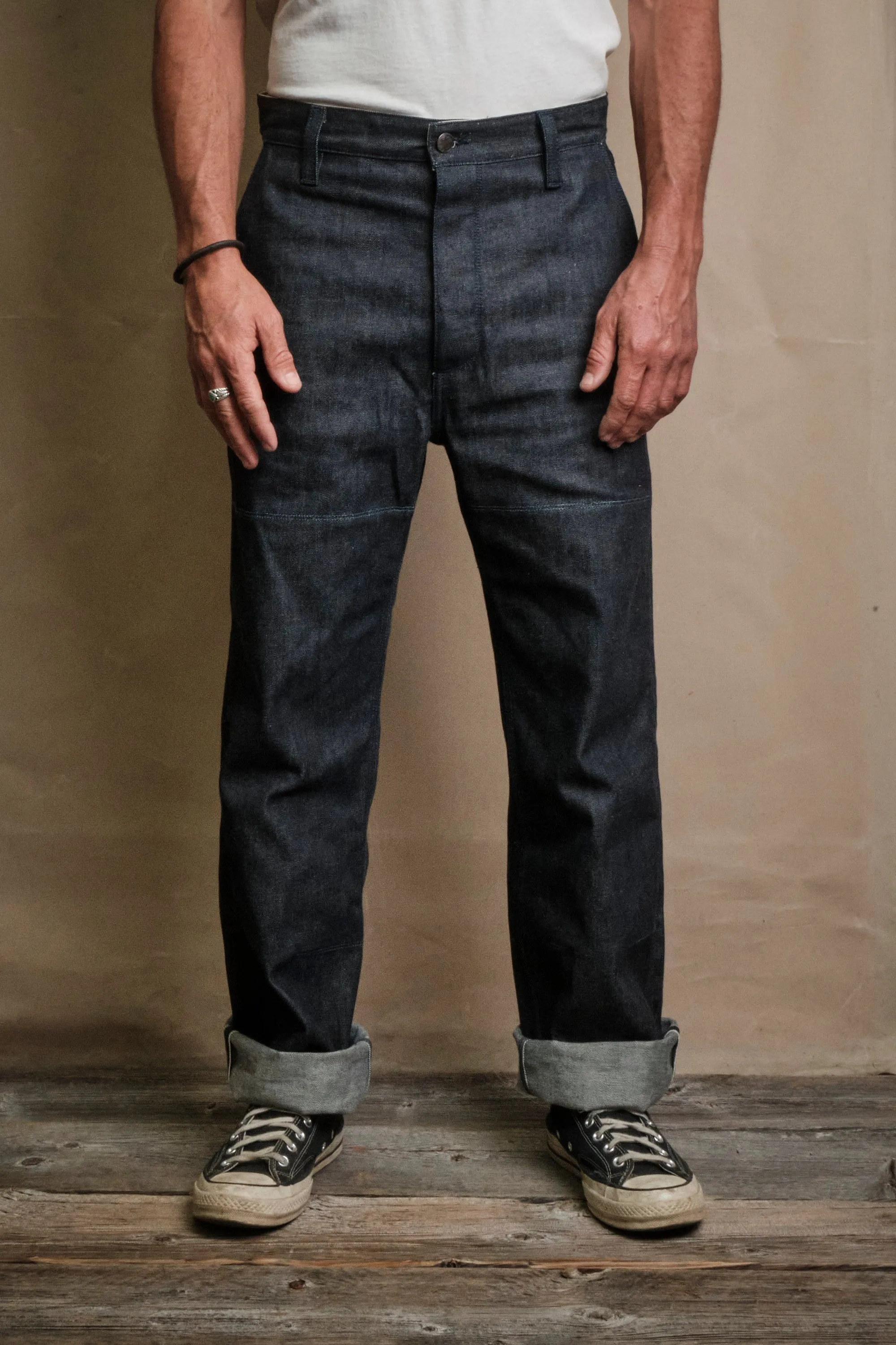 Ortega Pant 11 Ounce Denim sold by Freenote Cloth