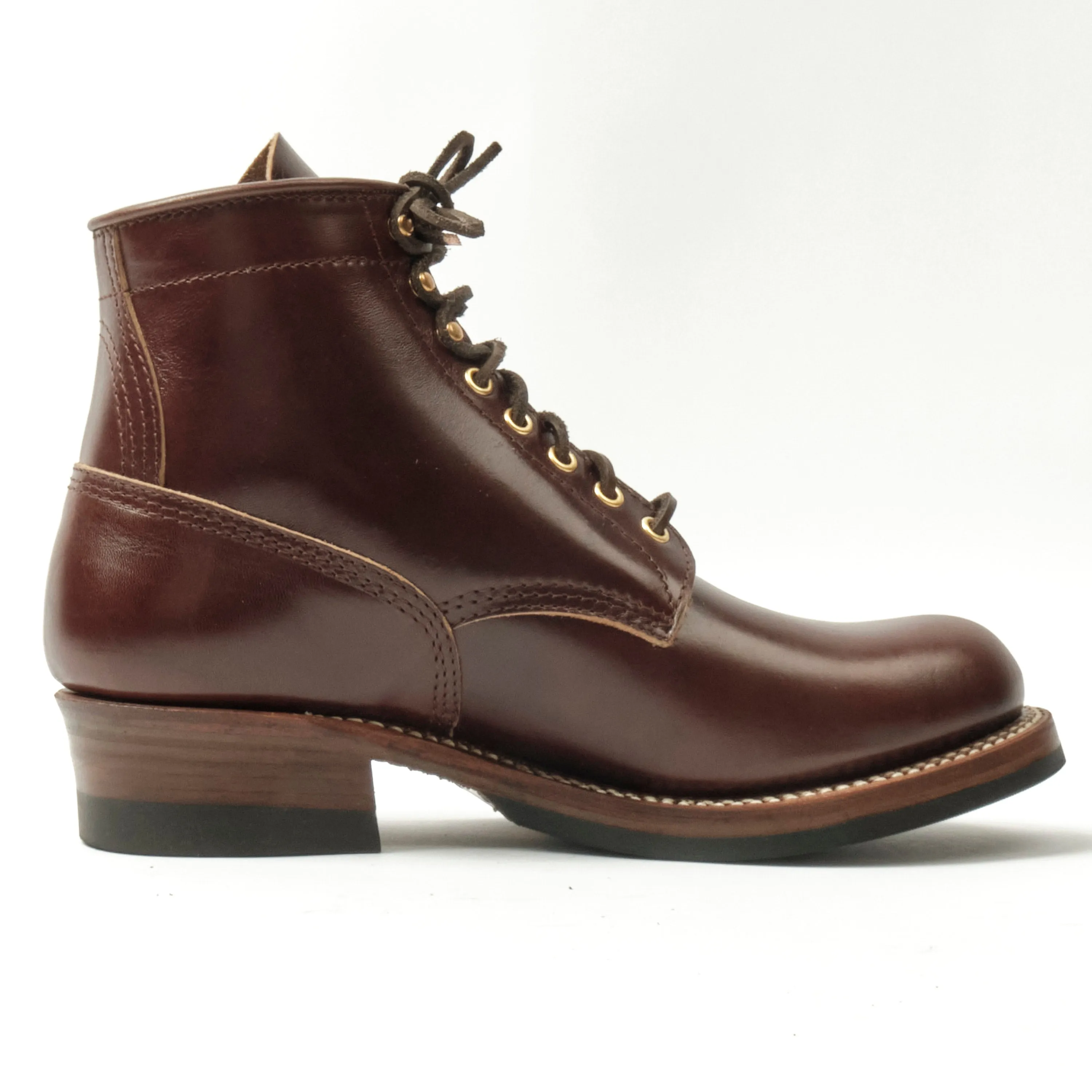 John Lofgren Steel Gang Boots Shinki Hikaku Horsebutt Dark Brown sold by Freenote Cloth product image thumbnail 5