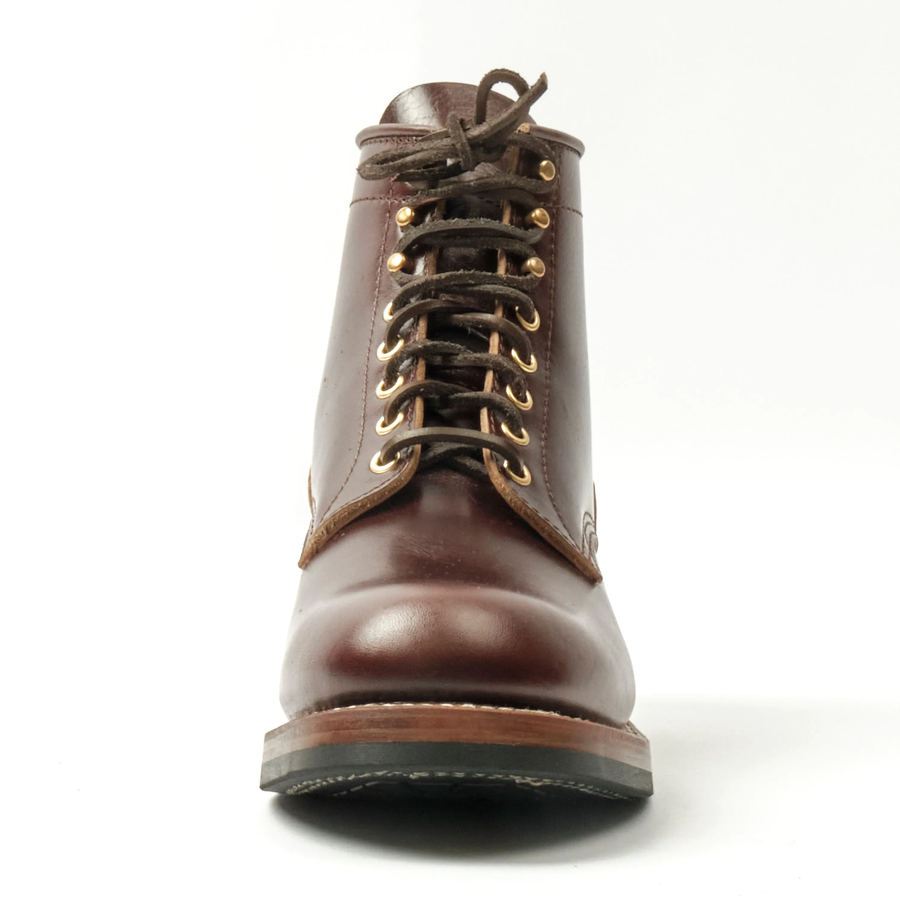 John Lofgren Steel Gang Boots Shinki Hikaku Horsebutt Dark Brown sold by Freenote Cloth product image thumbnail 4