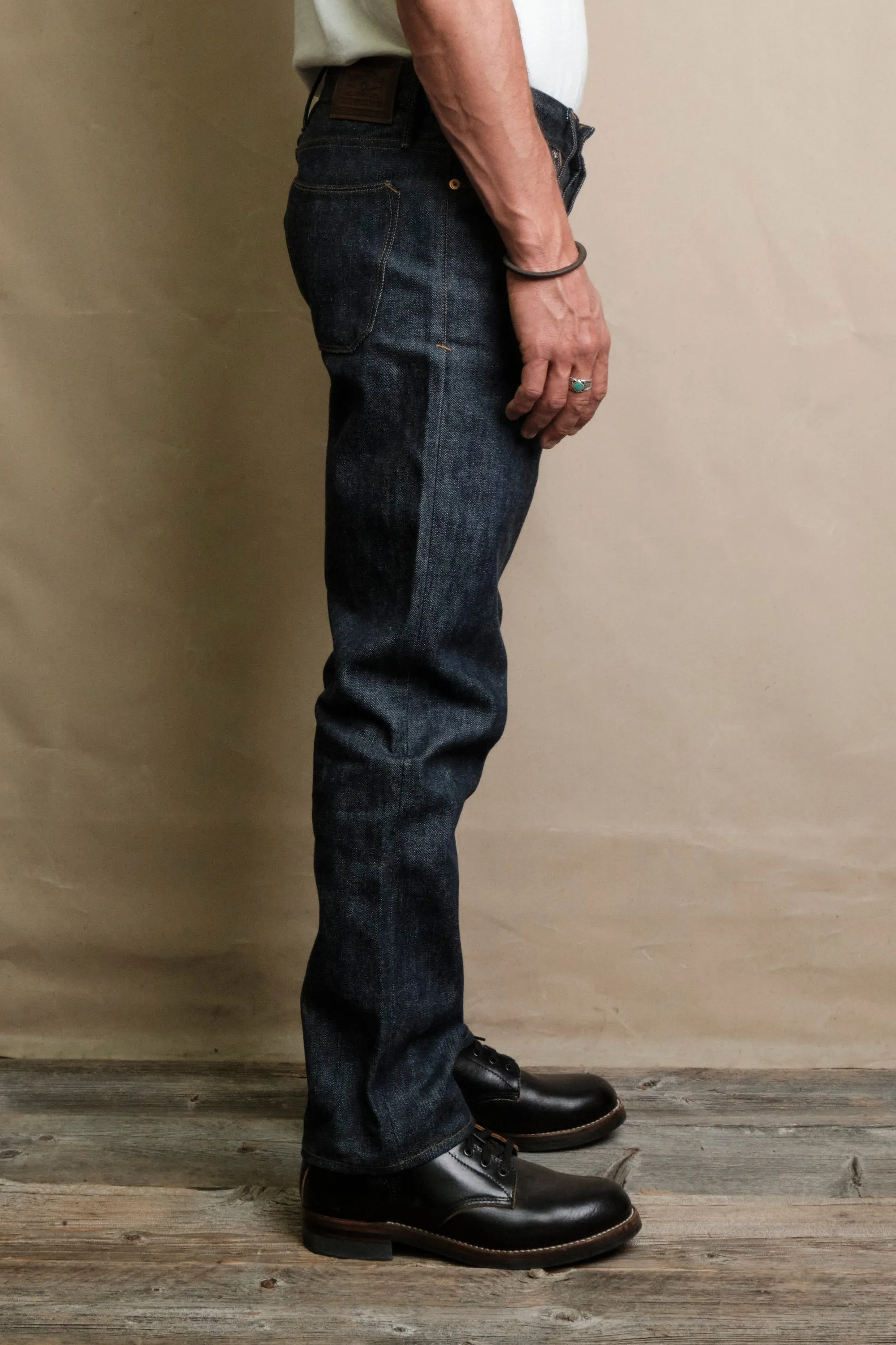 Portola Classic Taper 13 Ounce Indigo Denim sold by Freenote Cloth product image thumbnail 4