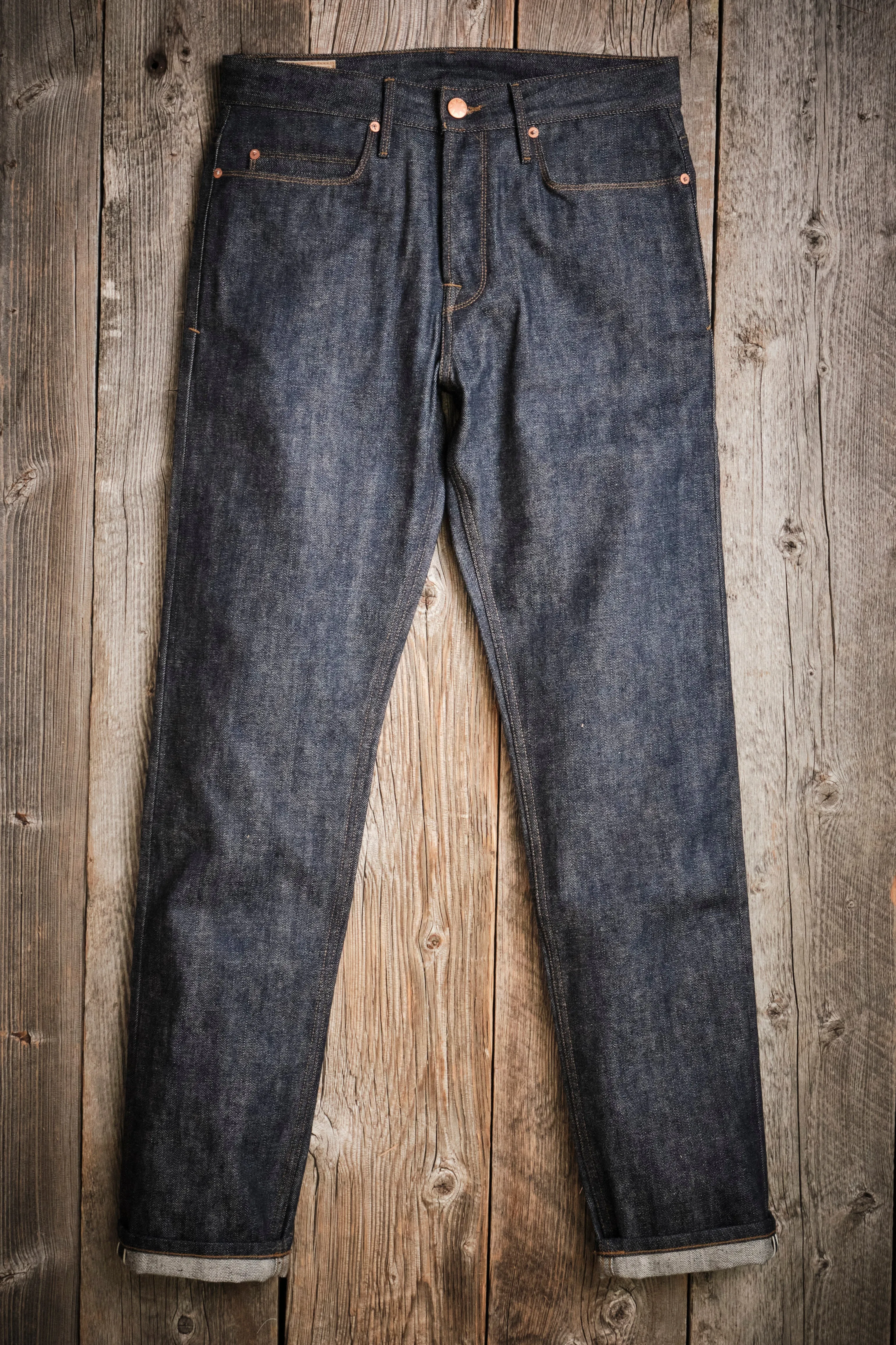 Portola Classic Taper 13 Ounce Indigo Denim sold by Freenote Cloth product image thumbnail 3