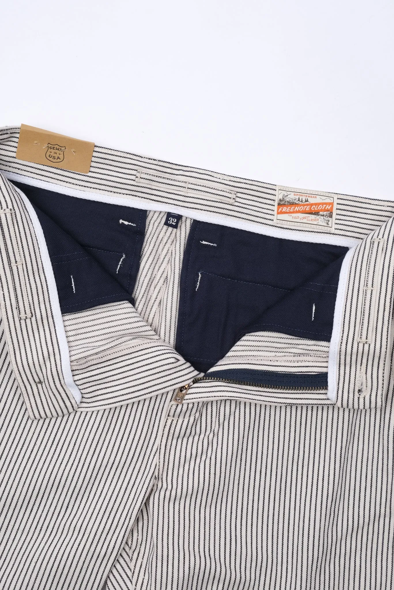 Deck Pant <span> Stripe </span> sold by Freenote Cloth product image thumbnail 3