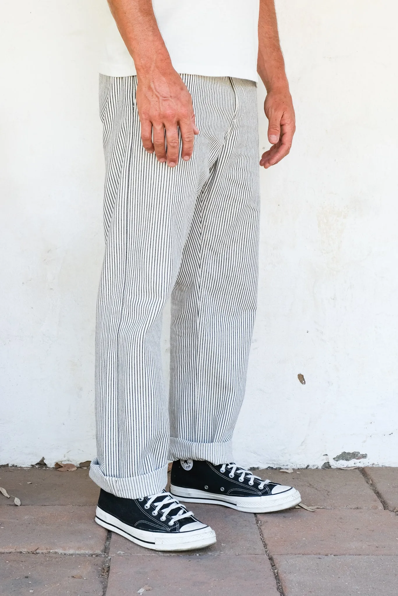 Deck Pant <span> Stripe </span> sold by Freenote Cloth product image thumbnail 2
