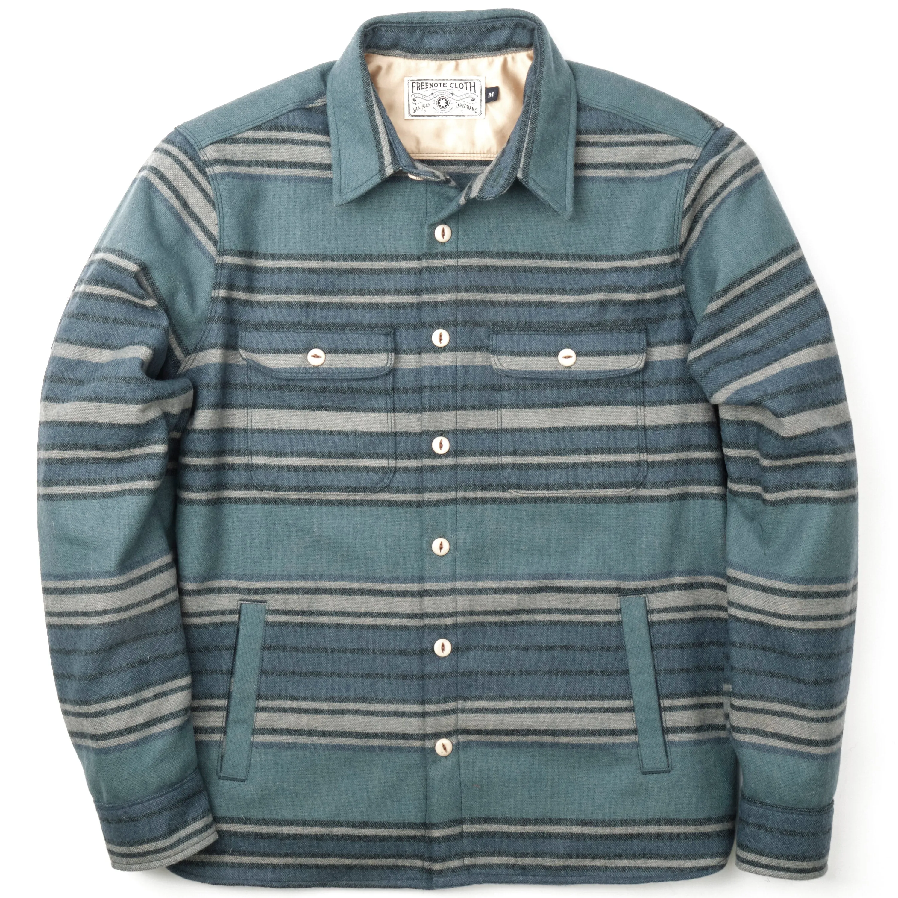 Alta Blue Lagoon Stripe sold by Freenote Cloth