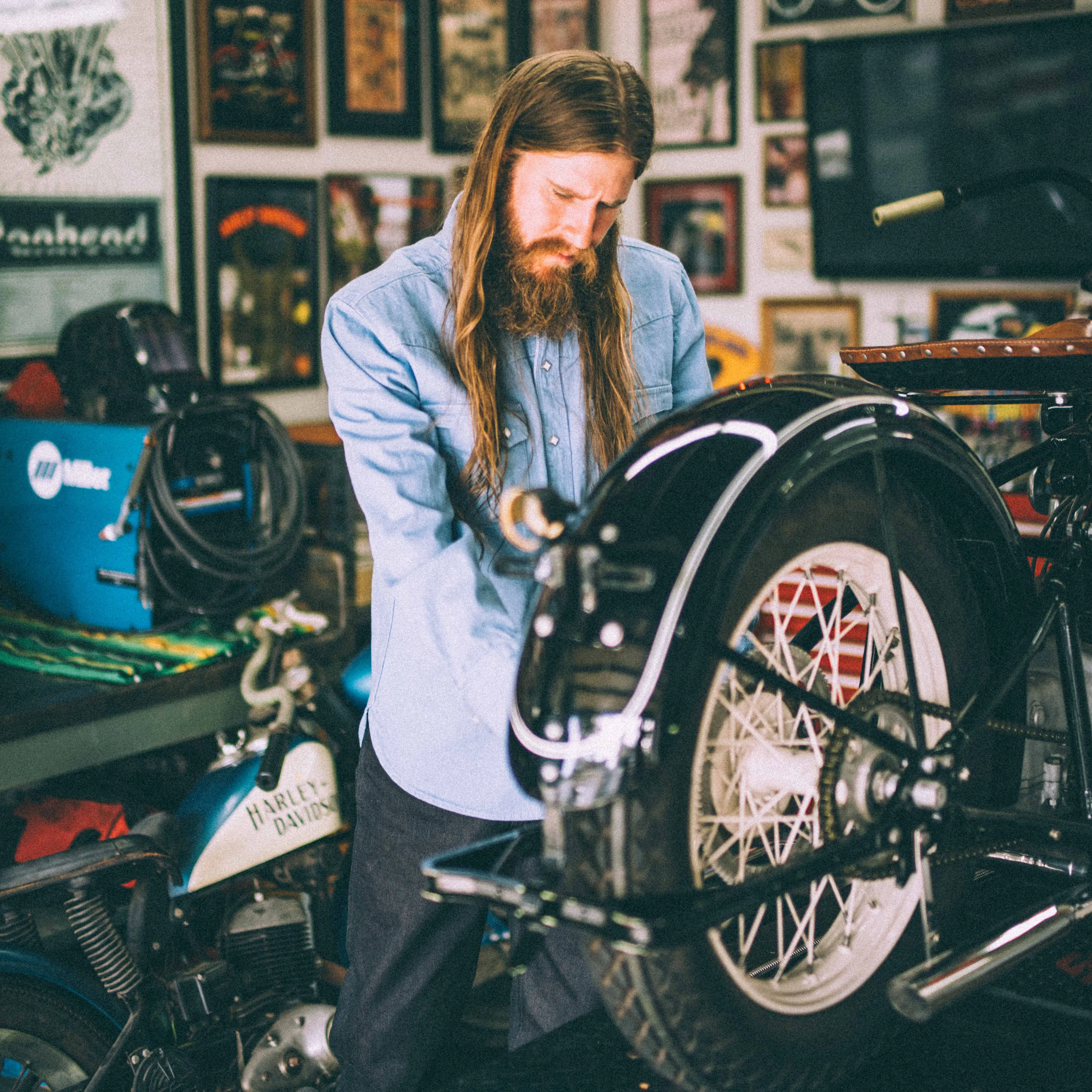 Calico <span> Caspian Blue Denim </span> sold by Freenote Cloth product image thumbnail 2