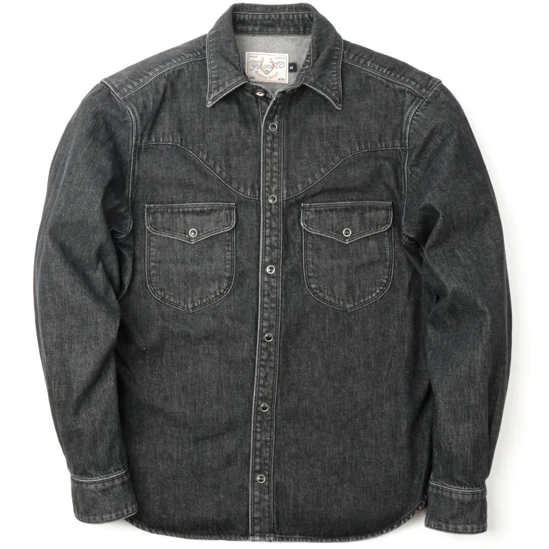 Packard Black Stone Washed sold by Freenote Cloth