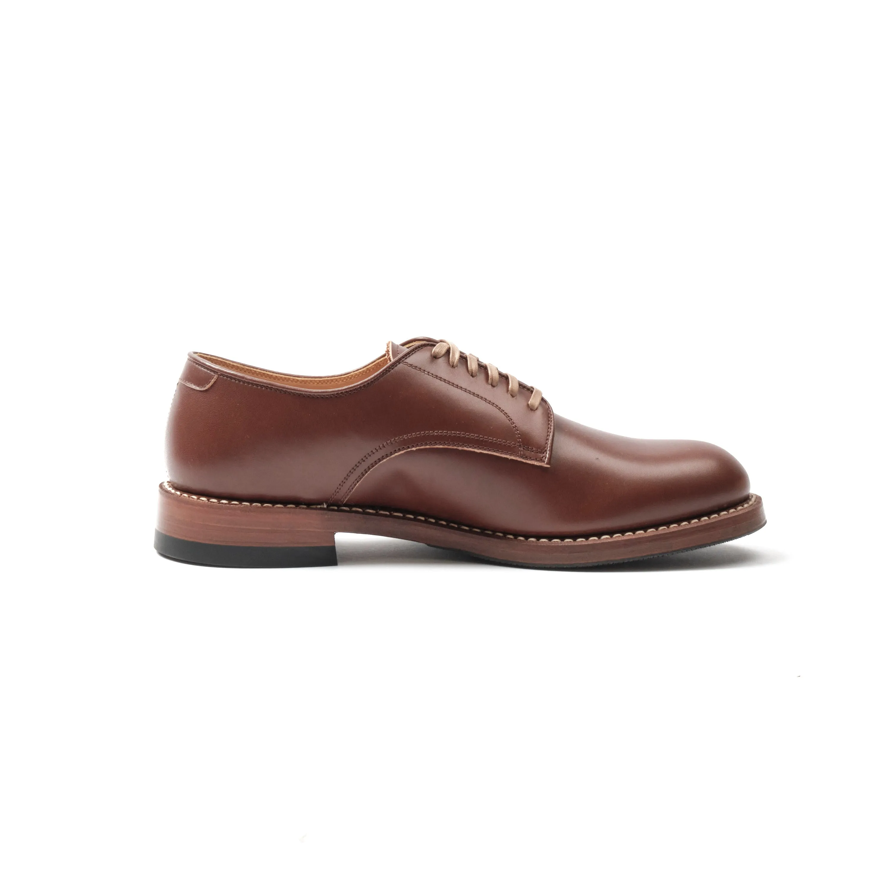 John Lofgren USN Low Quarter Shoes | Calfskin Russet Brown sold by Freenote Cloth product image thumbnail 5