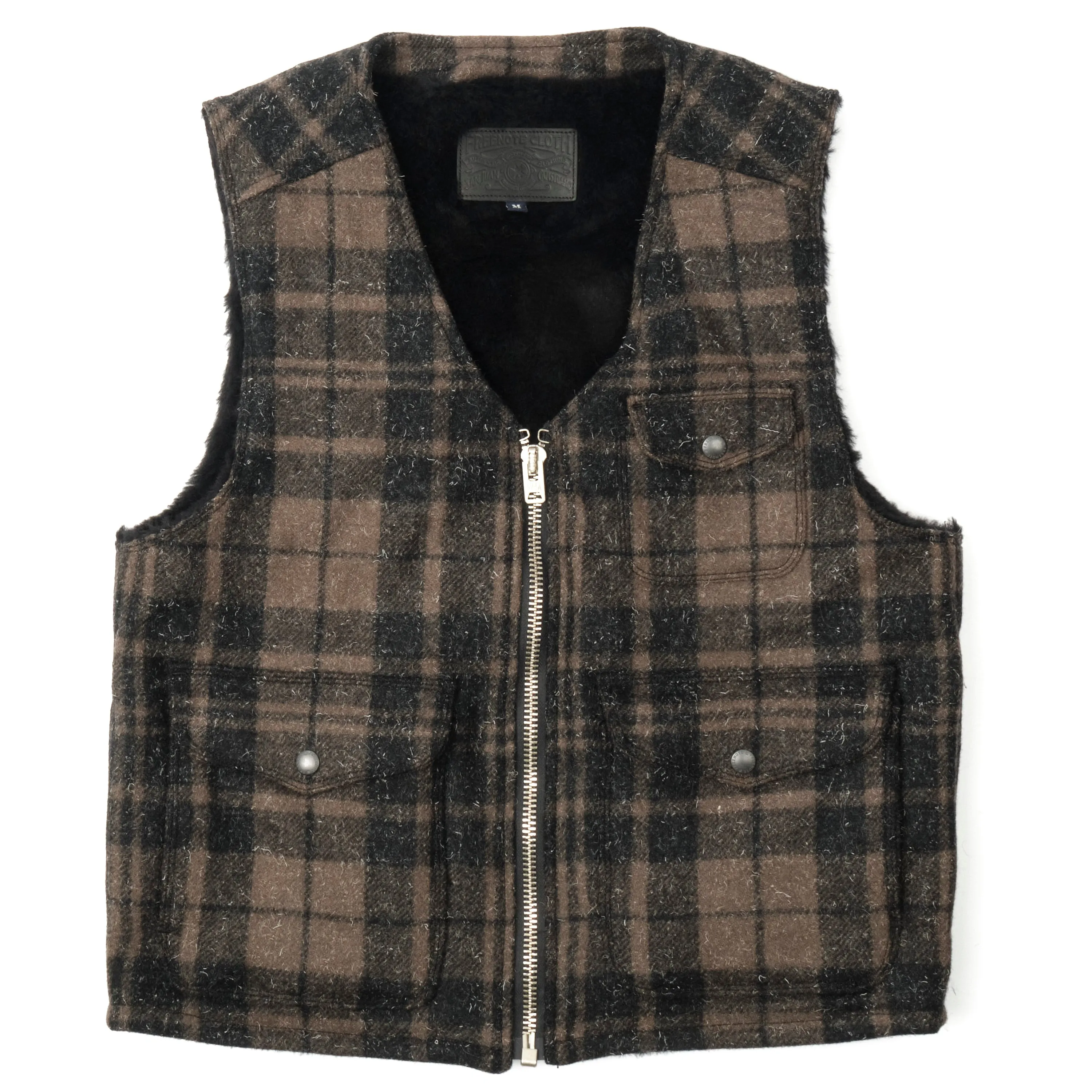 Teamster Vest Cedar sold by Freenote Cloth