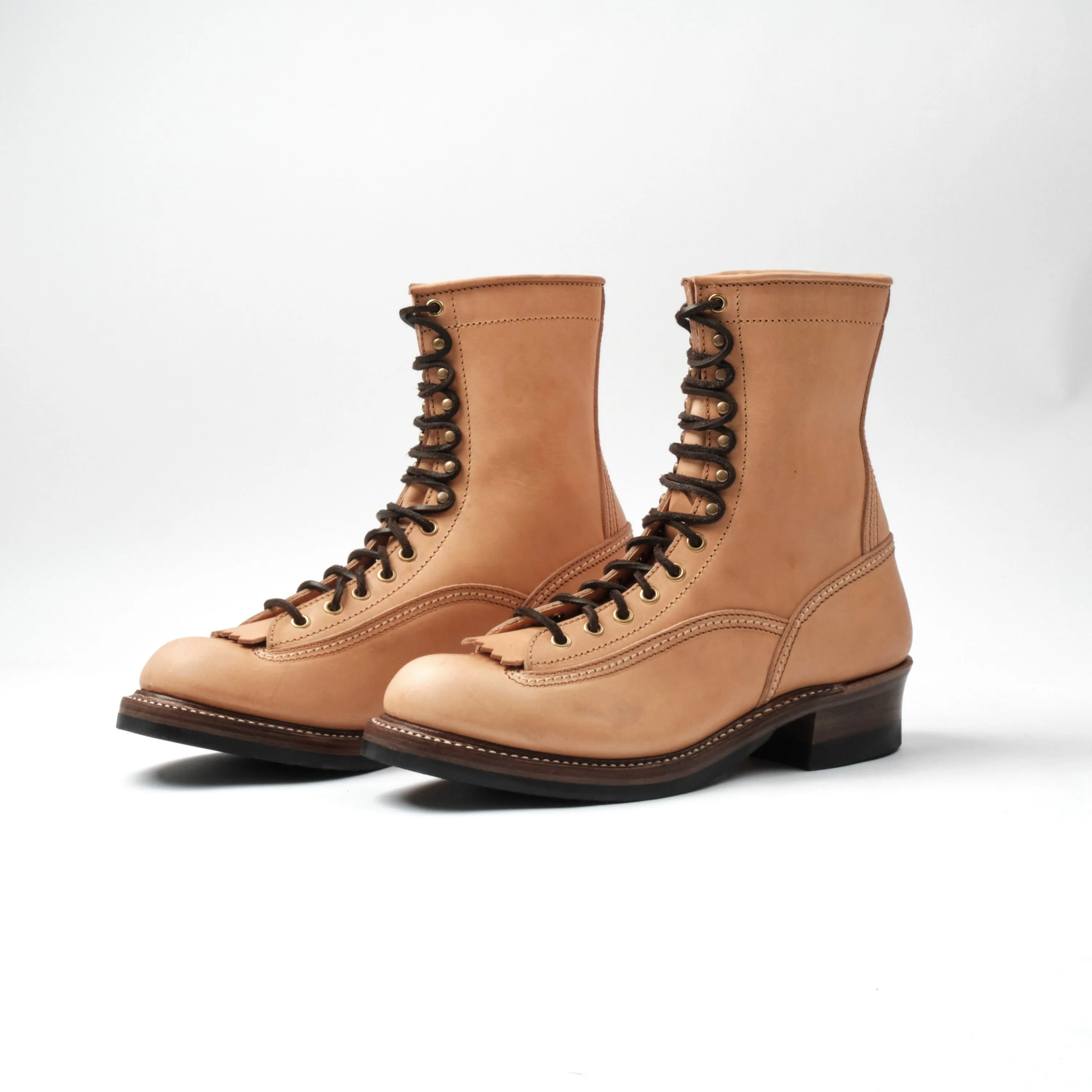 John Lofgren - Donkey Puncher - Badalassi Carlo Vegetable Tanned Bone Leather sold by Freenote Cloth