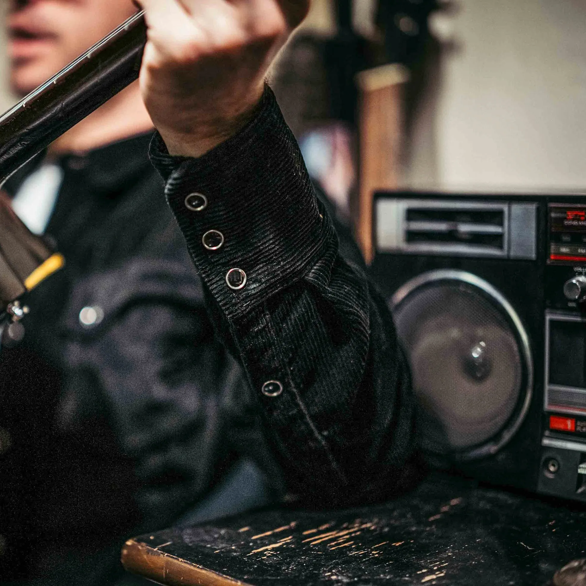 Calico Black Corduroy sold by Freenote Cloth product image thumbnail 5