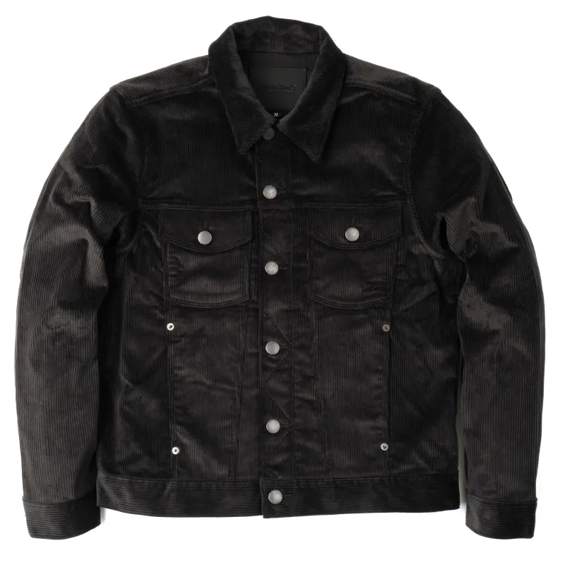 Classic Jacket Black Corduroy sold by Freenote Cloth