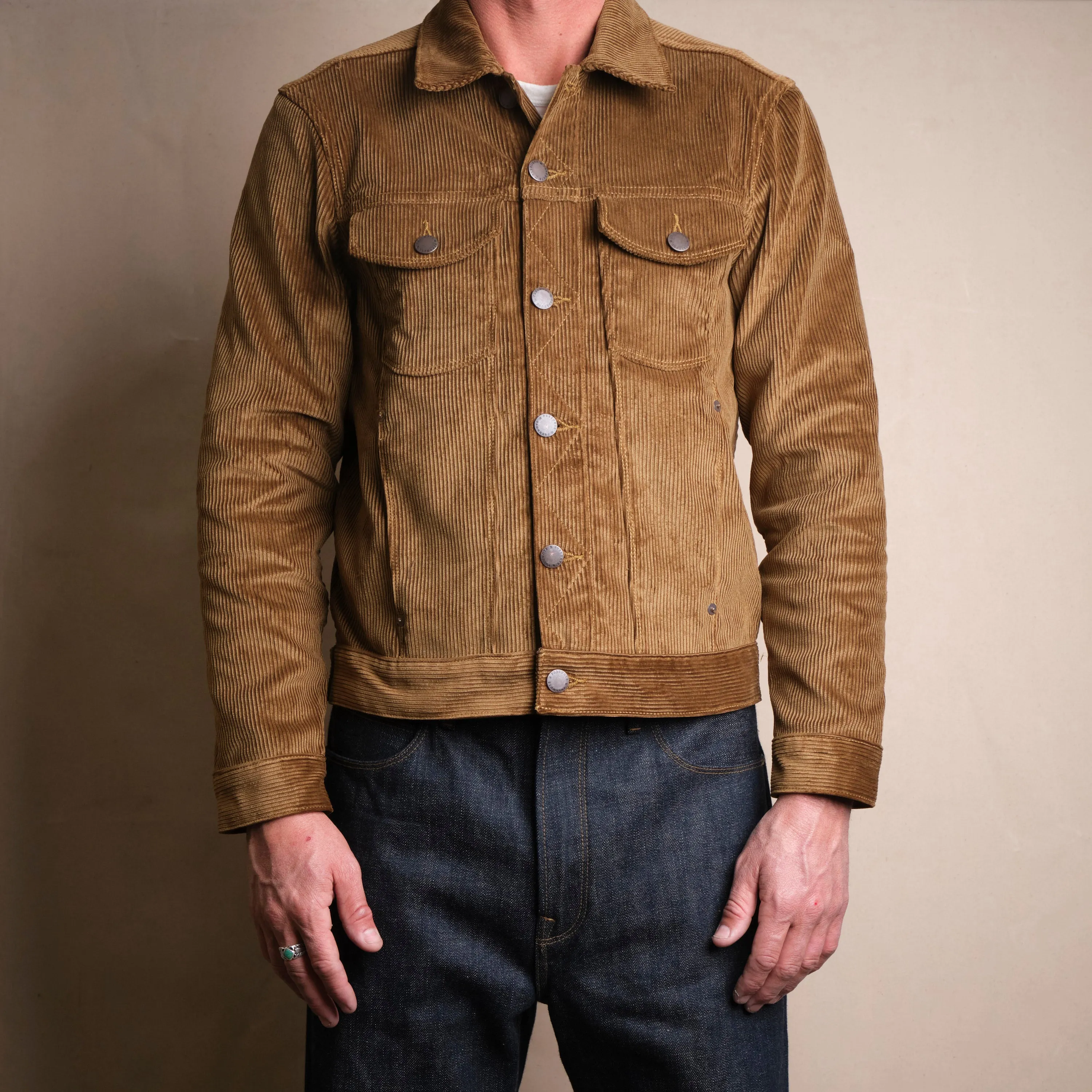 Classic Jacket Gold Corduroy sold by Freenote Cloth product image thumbnail 2