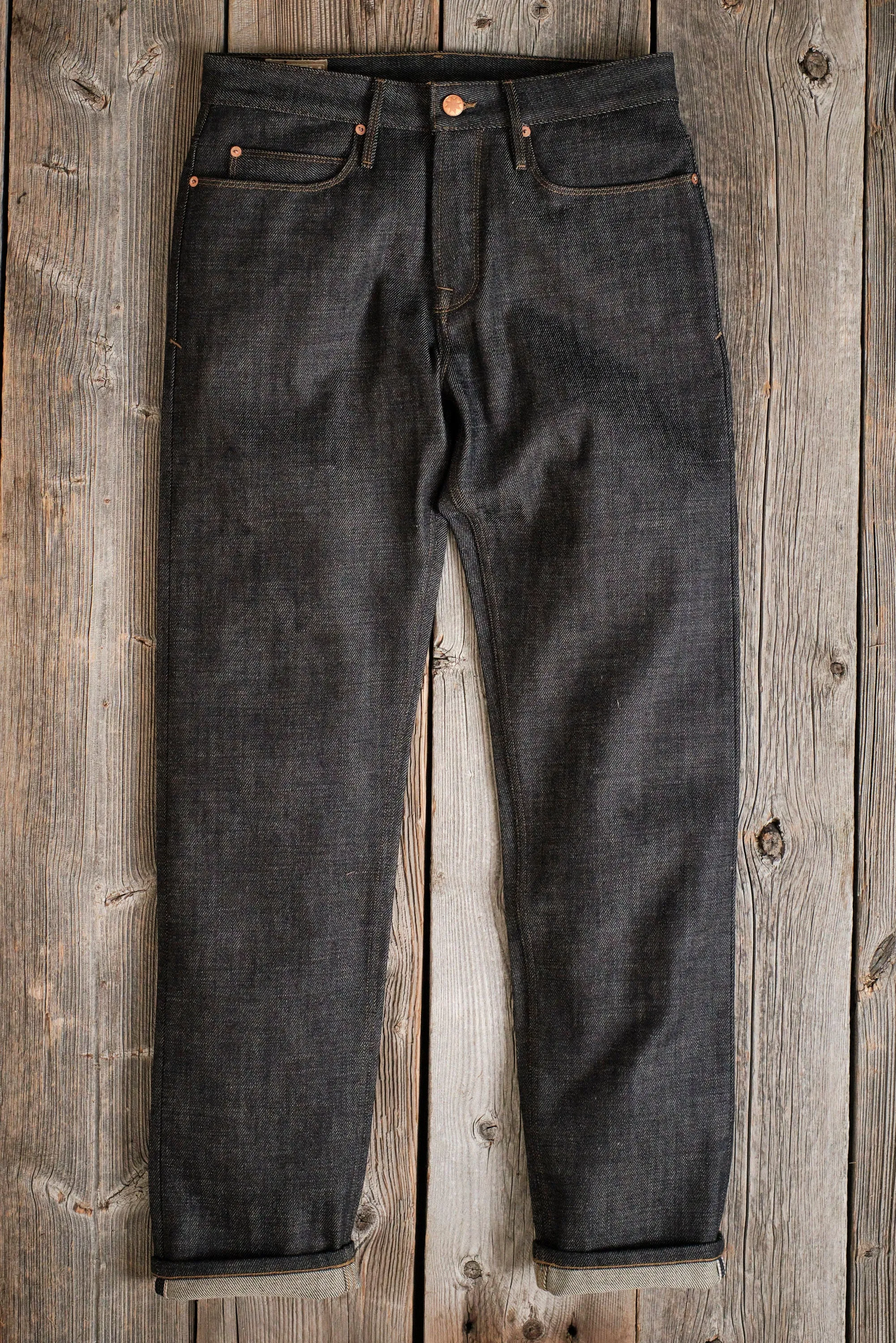 Portola Classic Taper 20 Ounce Indigo Denim sold by Freenote Cloth product image thumbnail 2