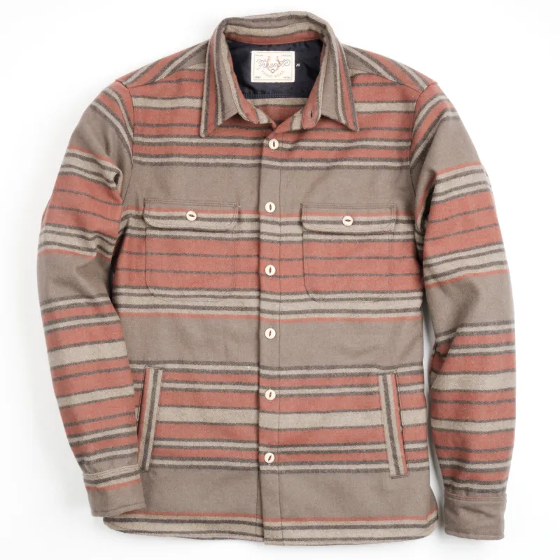 Alta Cedar Stripe Wool sold by Freenote Cloth