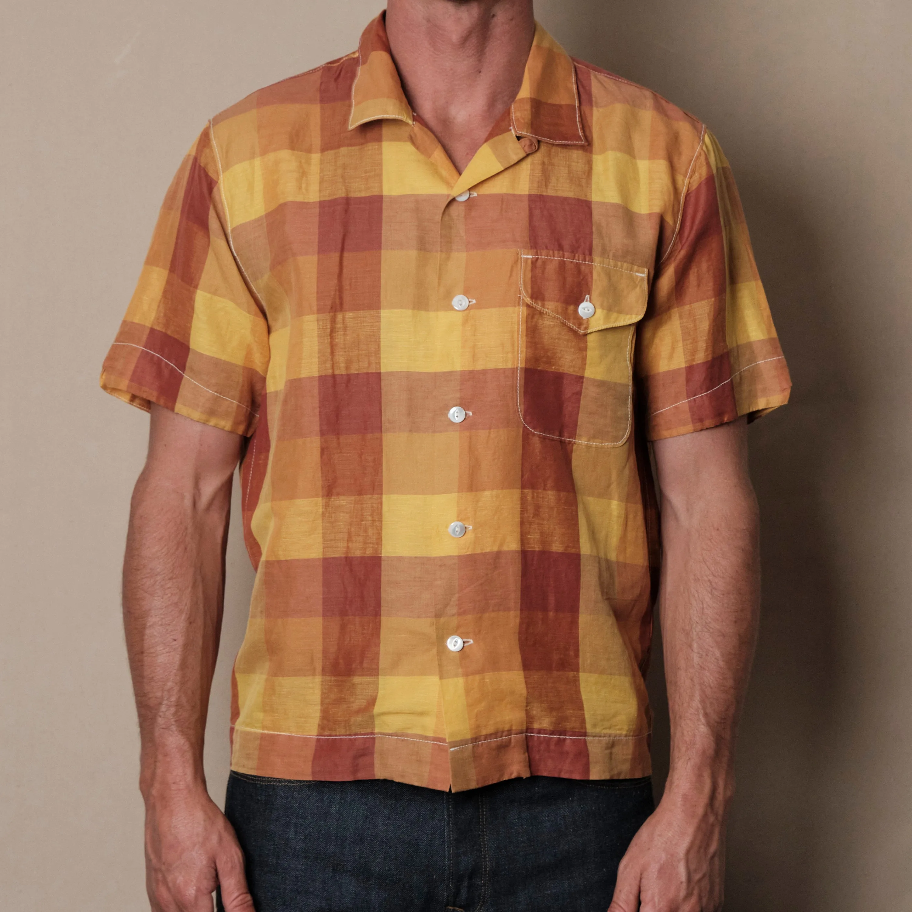 Jove Sunset Plaid sold by Freenote Cloth product image thumbnail 2