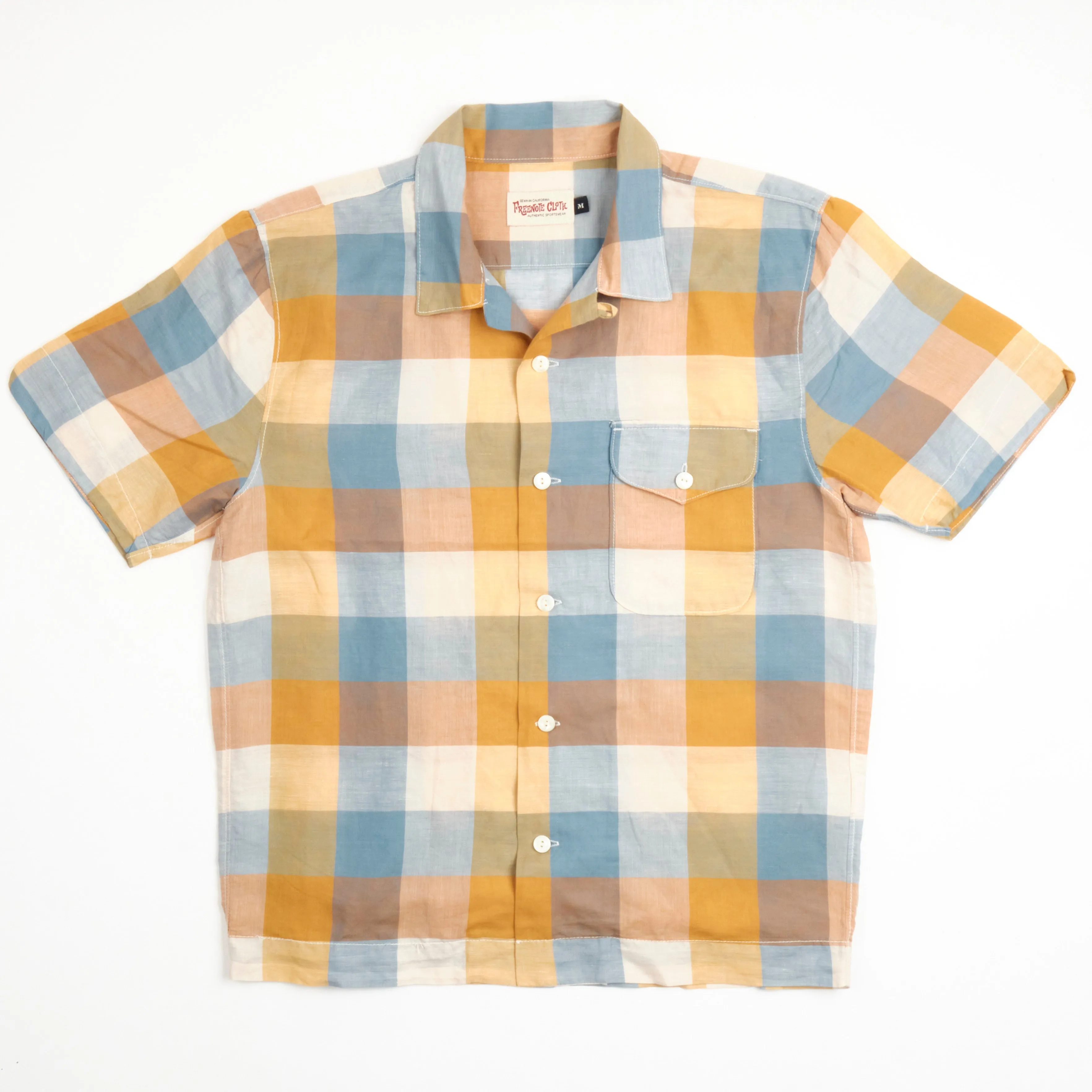Jove Sunrise Plaid sold by Freenote Cloth