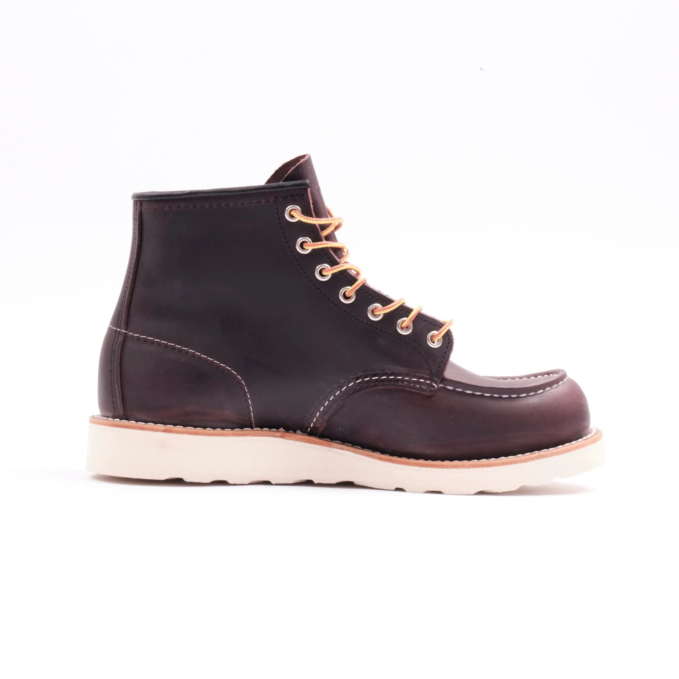 Red Wing Heritage 6" Classic Moc Toe - Black Cherry Excalibur Leather 8847 sold by Freenote Cloth product image thumbnail 5